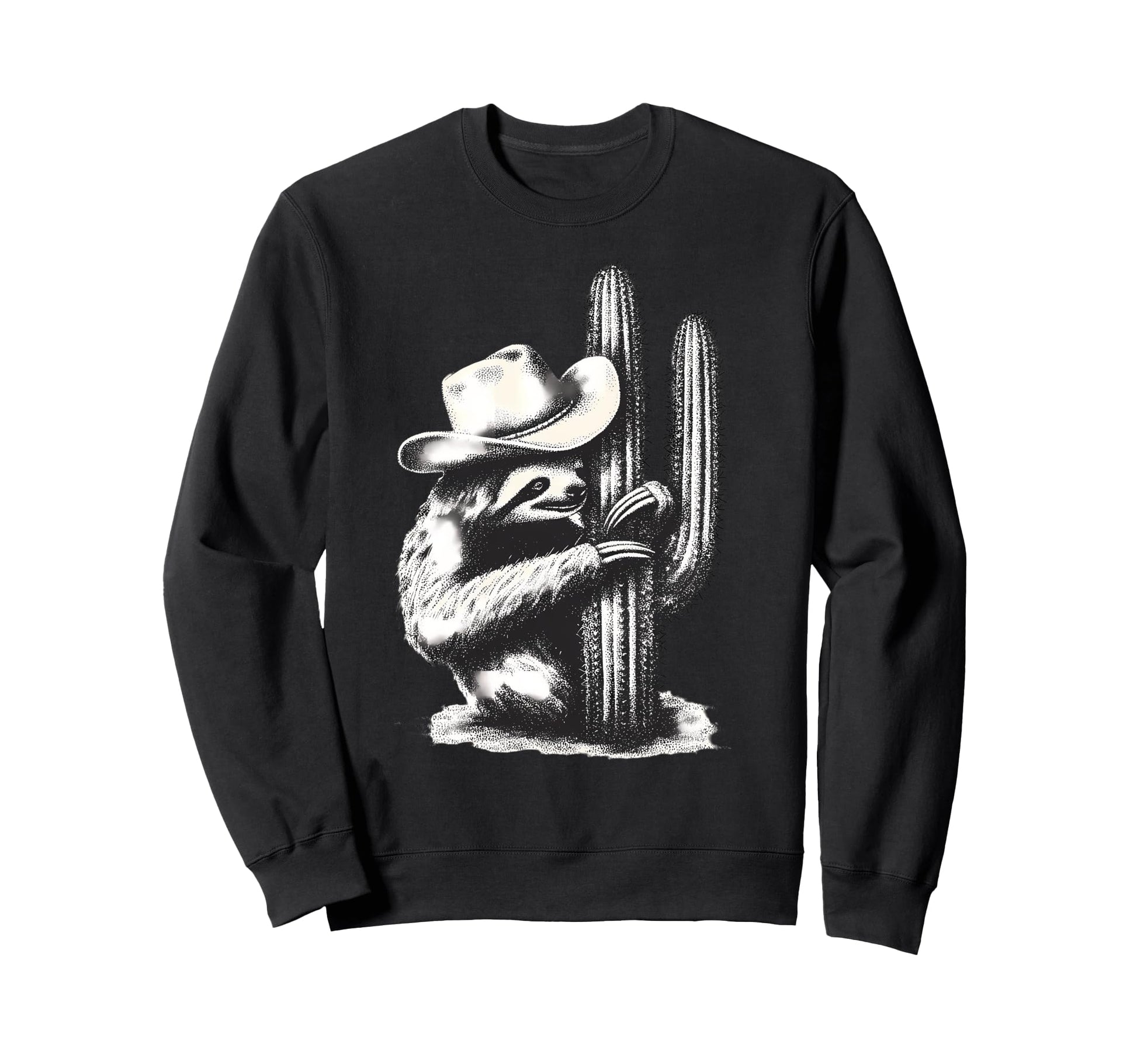 Country Cowboy Sloth Rodeo Cowgirl Sweatshirt - Streetwear Style Unisex - T-Shirt, Sweatshirt, Hoodie