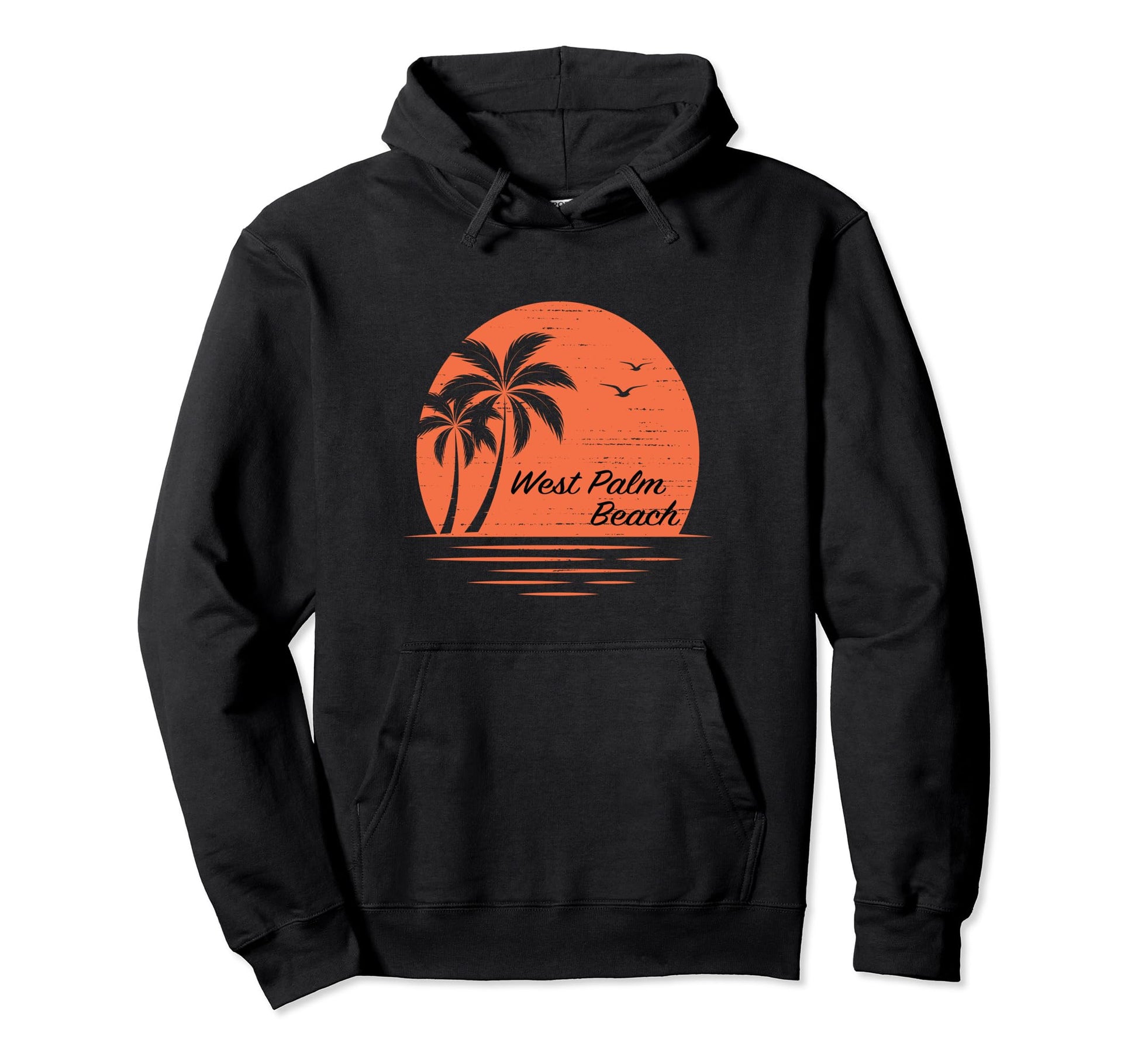 Beach Breezy Nostalgic Sun 70S And 80S Hoodie - Graphic Print Men Women - T-Shirt, Sweatshirt, Hoodie