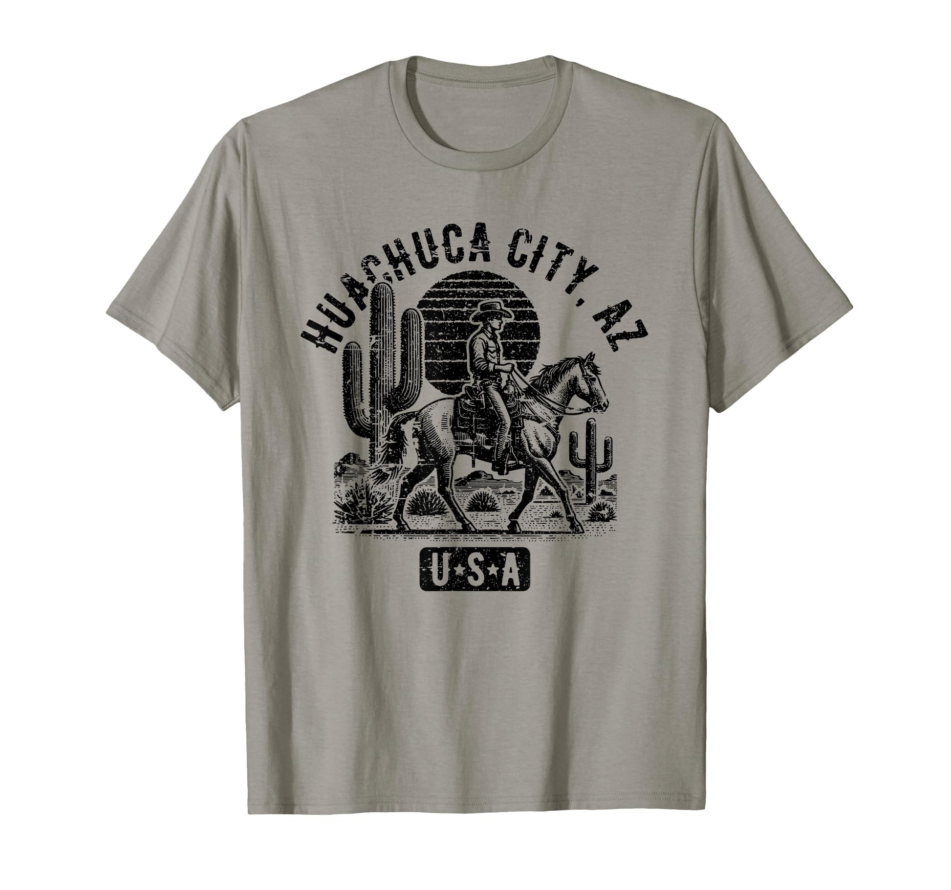 Huachuca City Arizona Usa Cowboy T-Shirt - Streetwear Style for Adults - T-Shirt, Sweatshirt, Hoodie