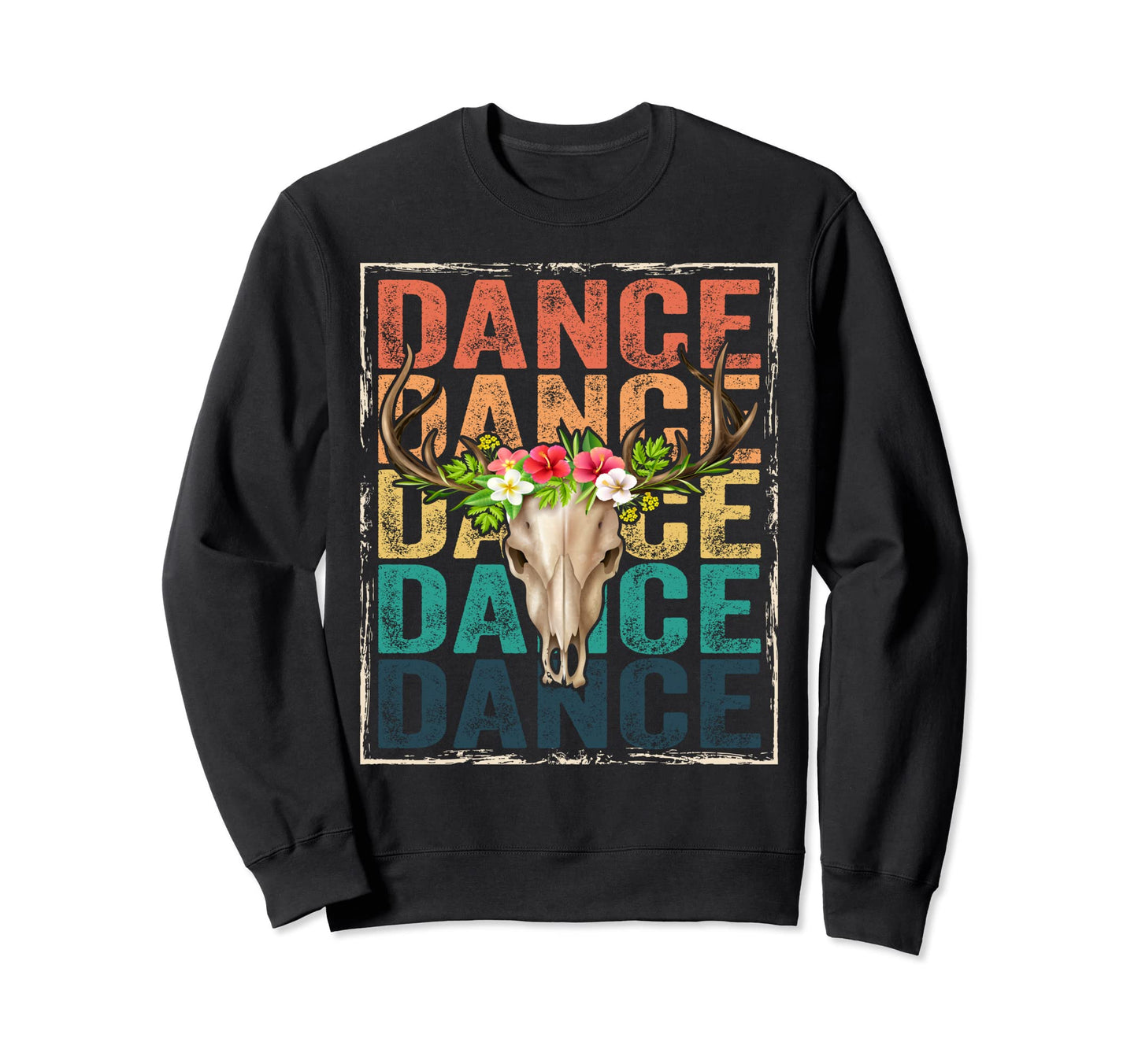 Barn Dance Rodeo Distressed Western Sweatshirt - Trendy Graphic for Adults - T-Shirt, Sweatshirt, Hoodie