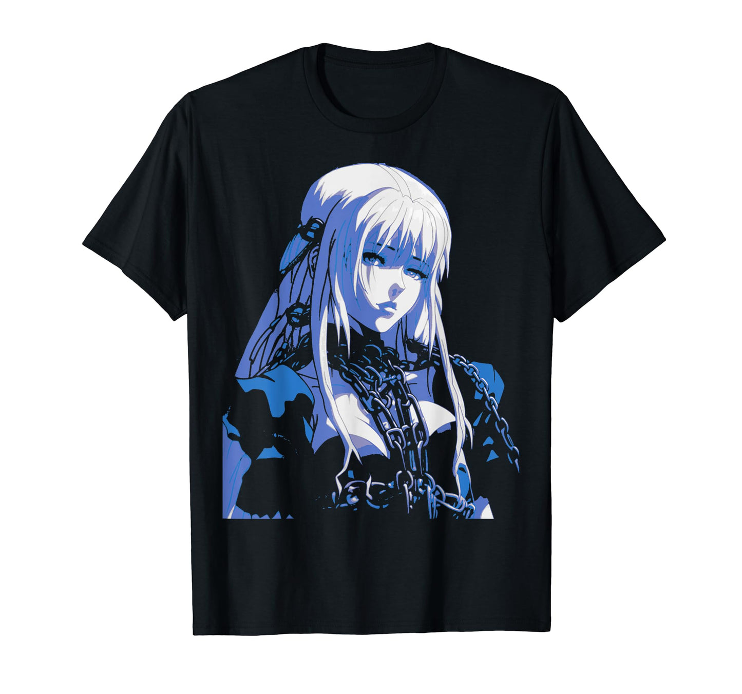 Aesthetic Sad Anime Goth Soft T-Shirt - Casual Everyday Wear Men Women - T-Shirt, Sweatshirt, Hoodie