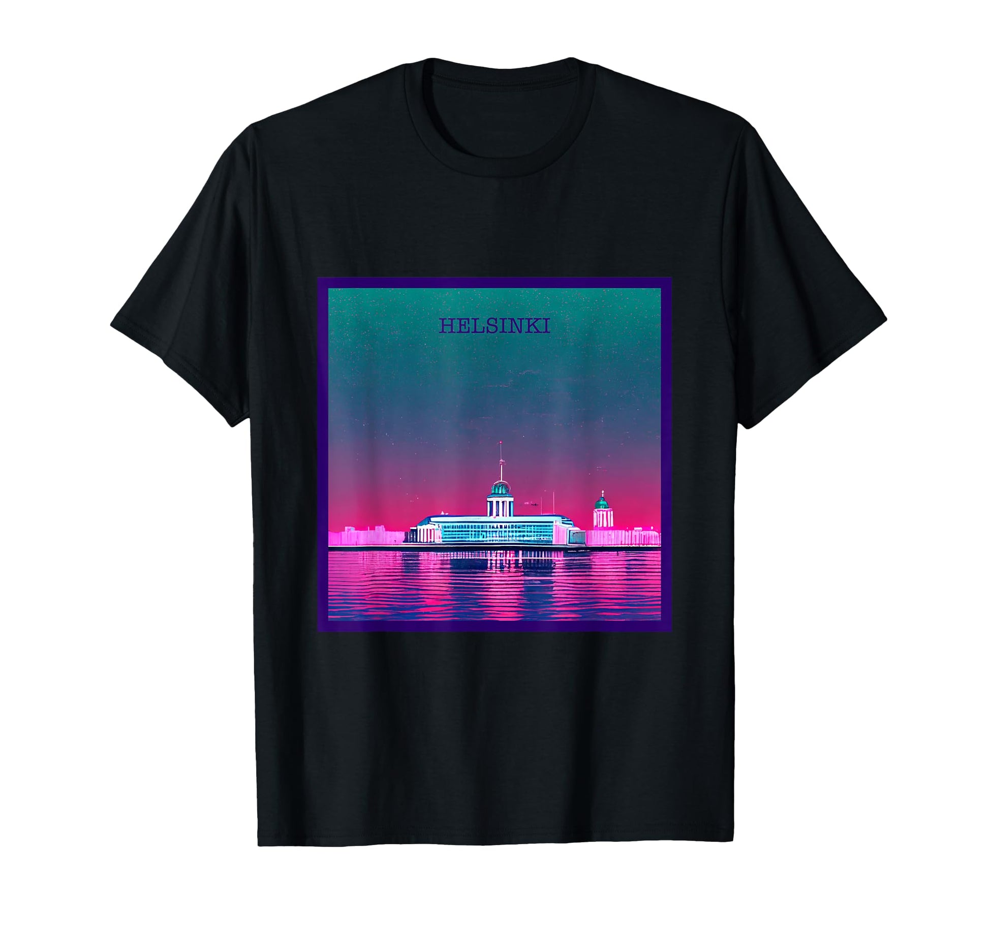 Vaporwave City Hongkong Aesthetic T-Shirt - Graphic Print for Adults - T-Shirt, Sweatshirt, Hoodie