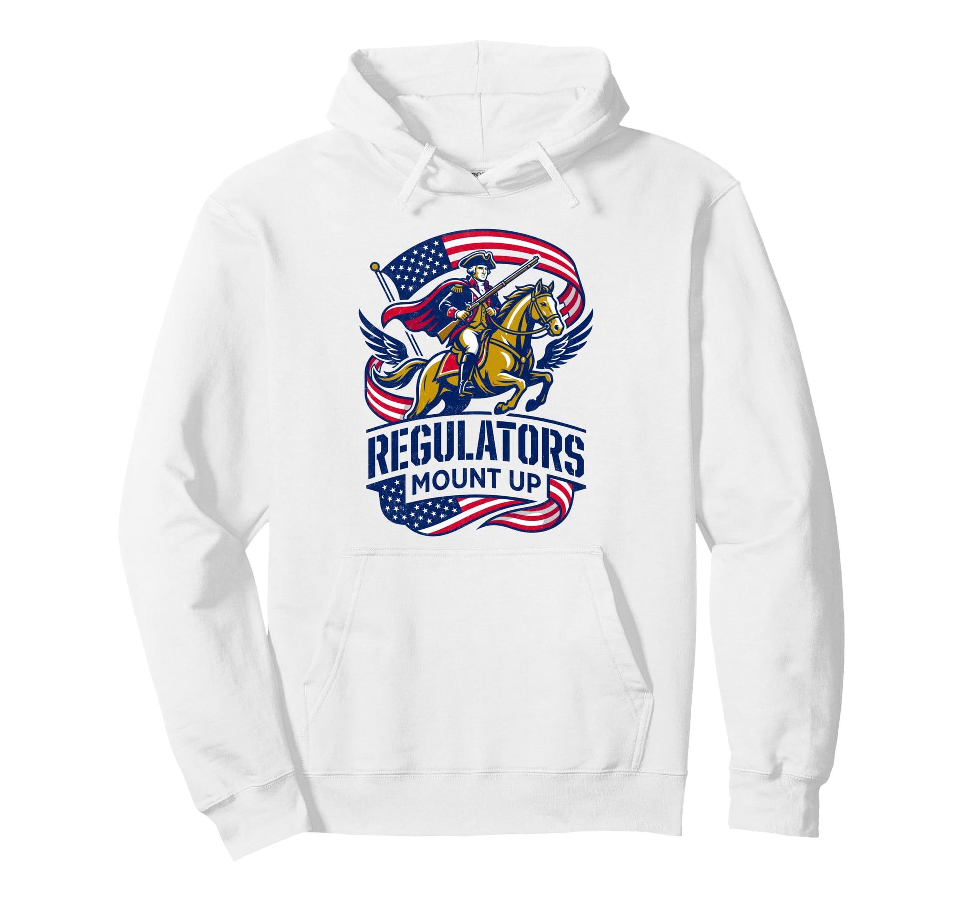 Regulators Mount Up American Flag 4Th Hoodie - Graphic Print Men Women - T-Shirt, Sweatshirt, Hoodie