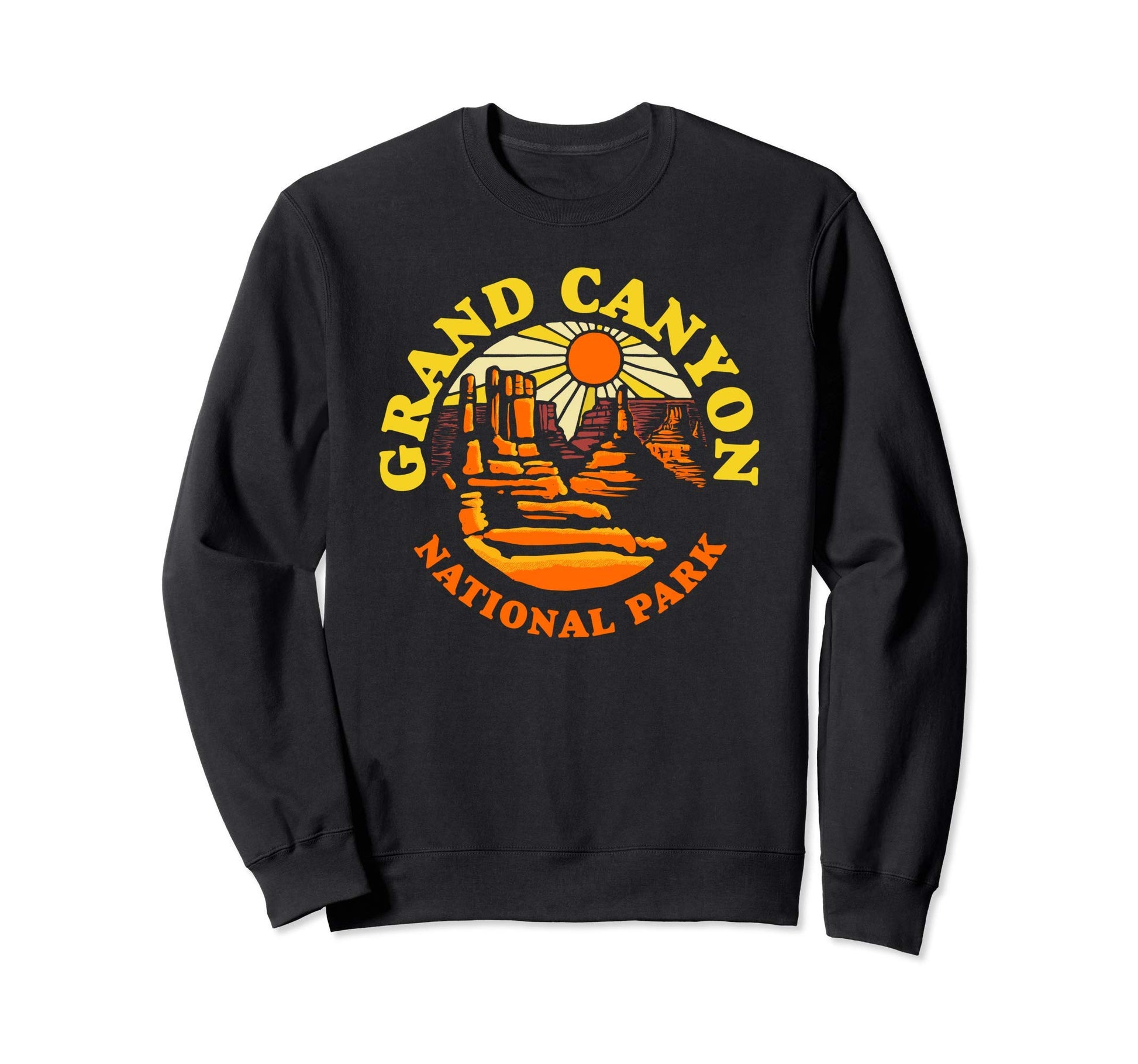 Grand Canyon National Park Arizona 80S Sweatshirt - Novelty Apparel Unisex - T-Shirt, Sweatshirt, Hoodie