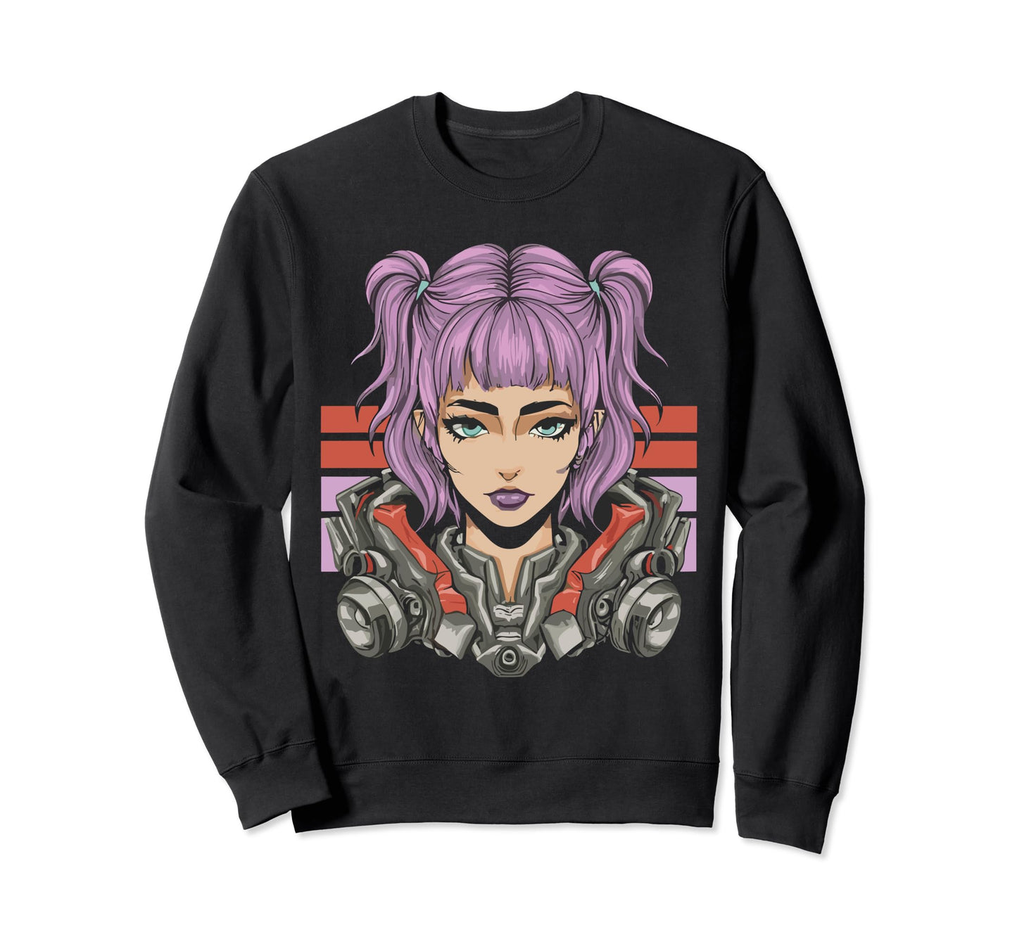 Aesthetic Japanese Vaporwave Anime Sweatshirt - Aesthetic Graphic Unisex - T-Shirt, Sweatshirt, Hoodie
