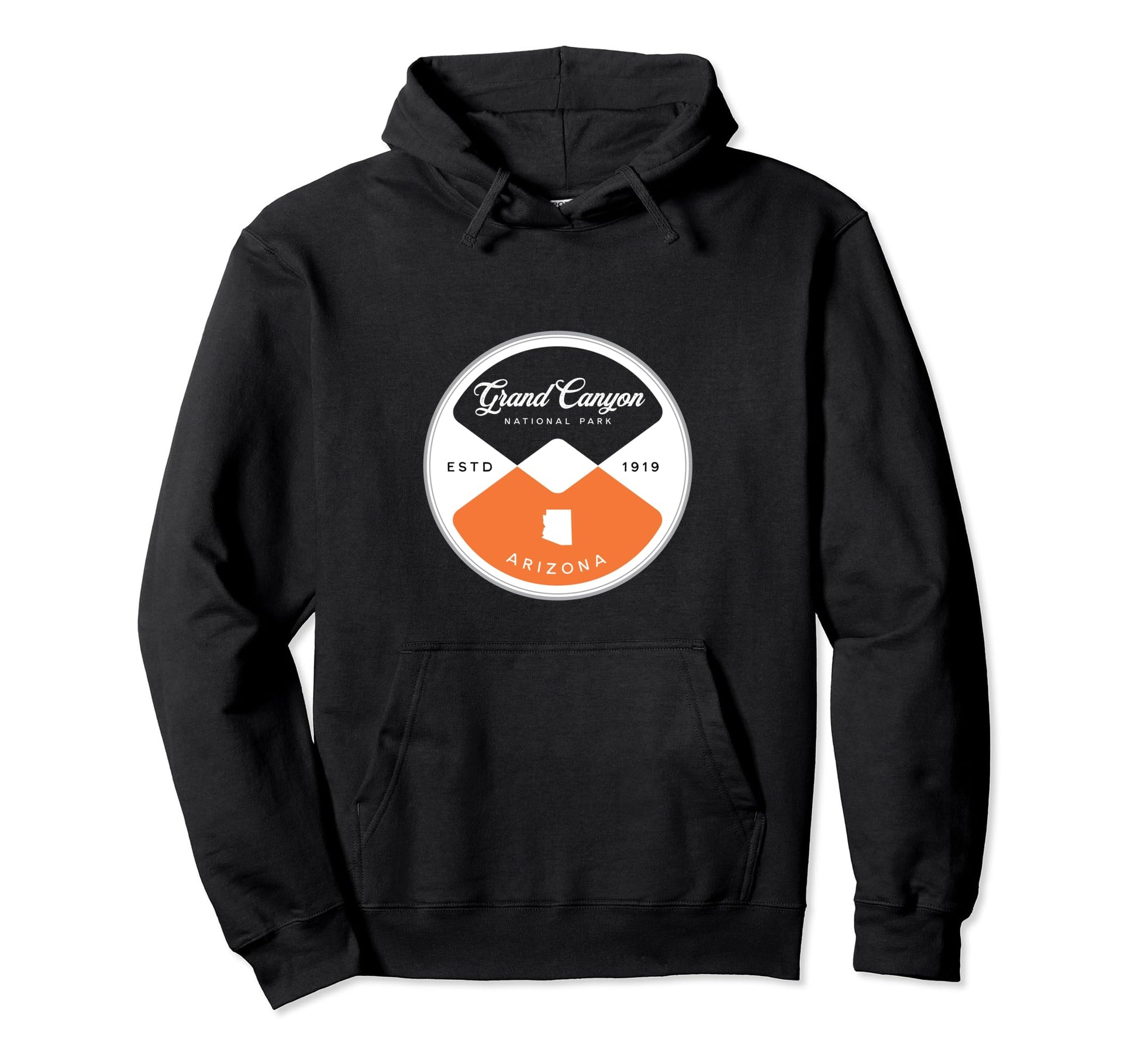 Grand Canyon National Park Circle Hoodie - Unique Graphic Unisex - T-Shirt, Sweatshirt, Hoodie