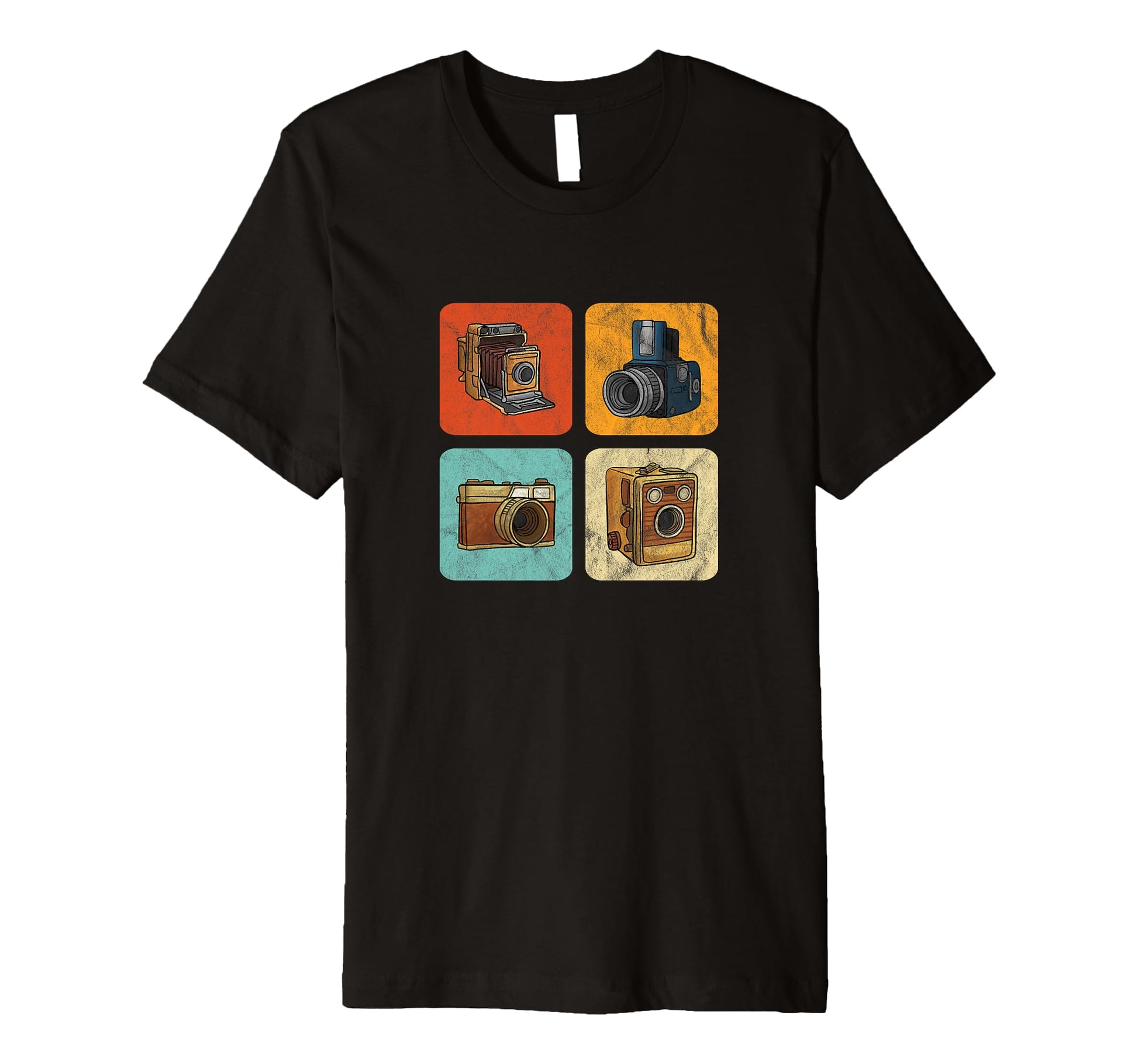 Photography Lovers Camera Set T-Shirt - Novelty Apparel Men Women - T-Shirt, Sweatshirt, Hoodie