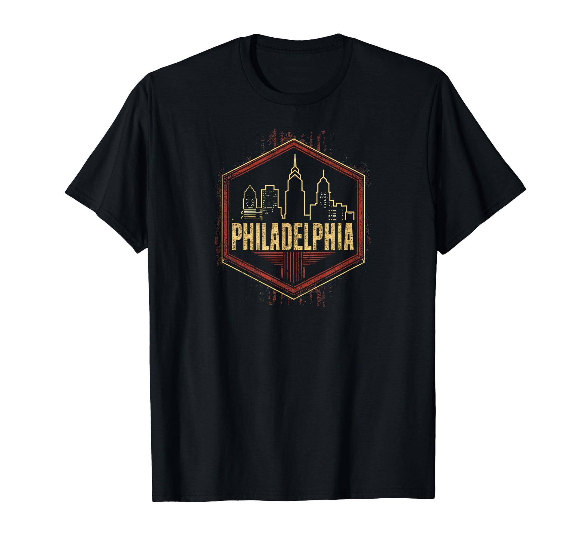 Philadelphia Grit 90S Grunge Urbandecay T-Shirt - Custom Art Print Unisex - T-Shirt, Sweatshirt, Hoodie