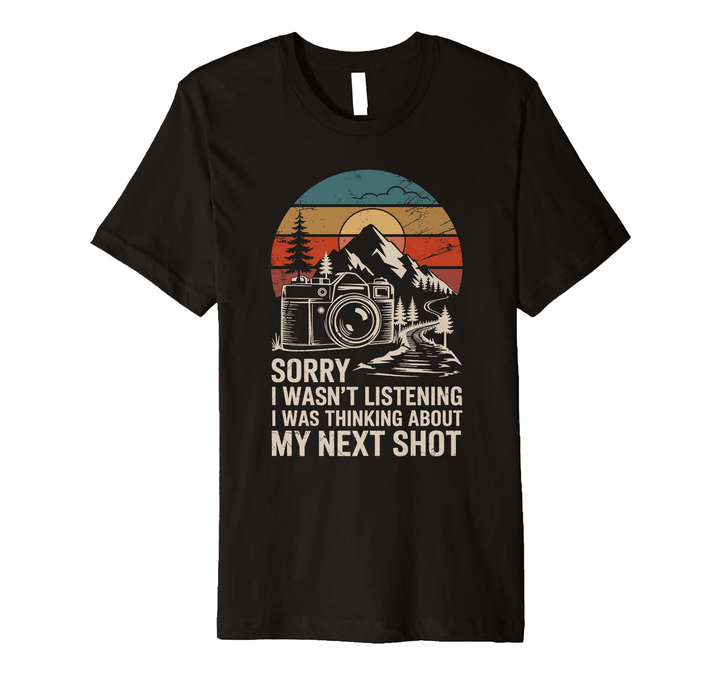Photography Camera Photographer Art T-Shirt - Trendy Graphic Unisex - T-Shirt, Sweatshirt, Hoodie