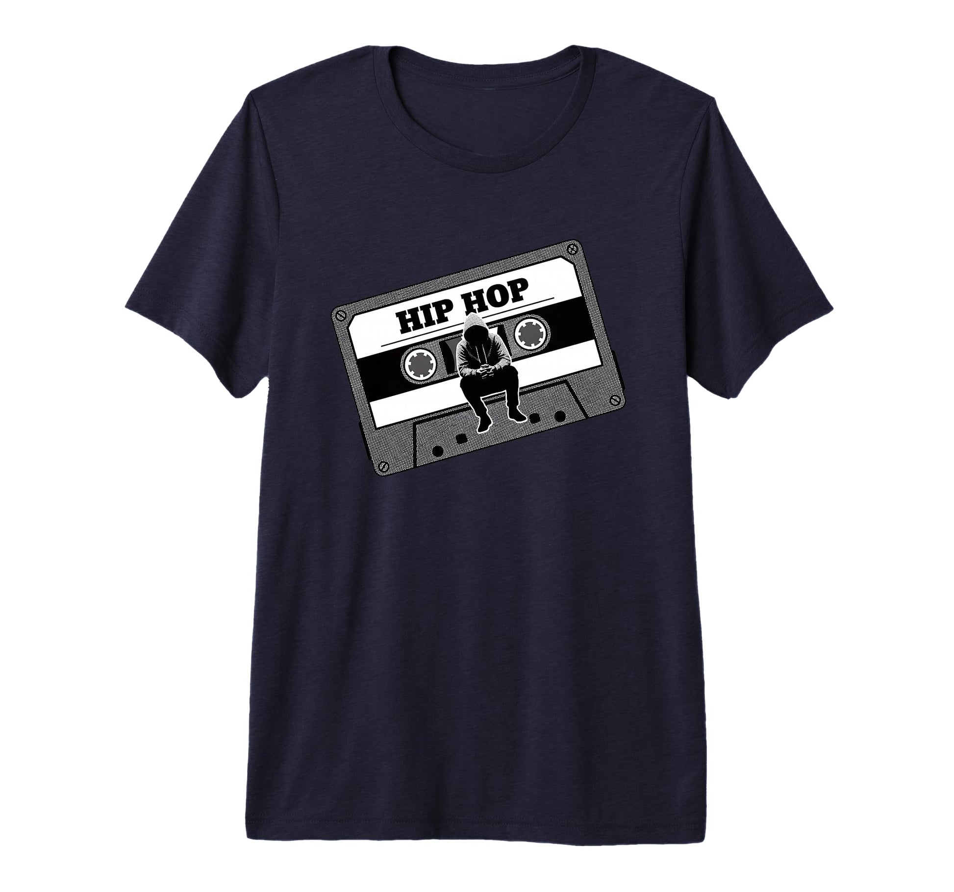 Hip Hop Cassette Tape Music 80S 90S T-Shirt - Minimalist Print Men Women - T-Shirt, Sweatshirt, Hoodie