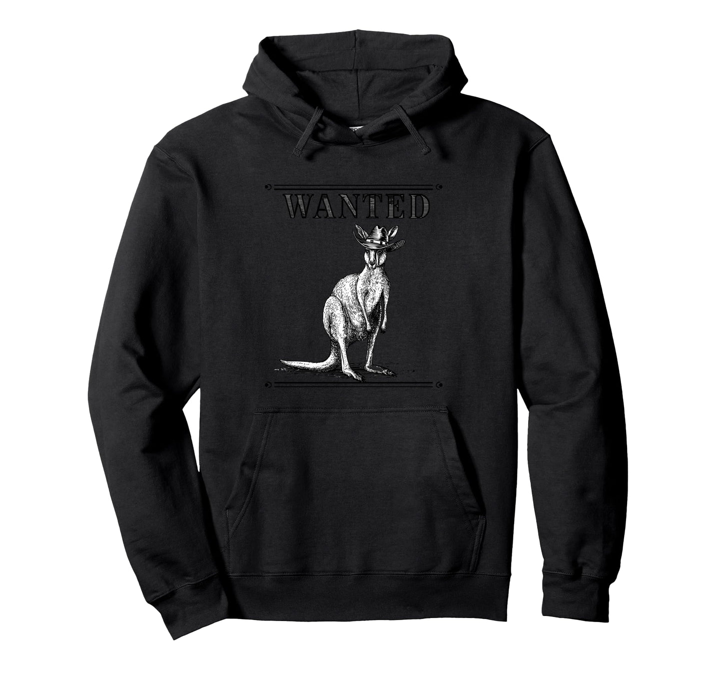 Kangaroo Cowboy Rodeo Australia Day Hoodie - Streetwear Style Unisex - T-Shirt, Sweatshirt, Hoodie