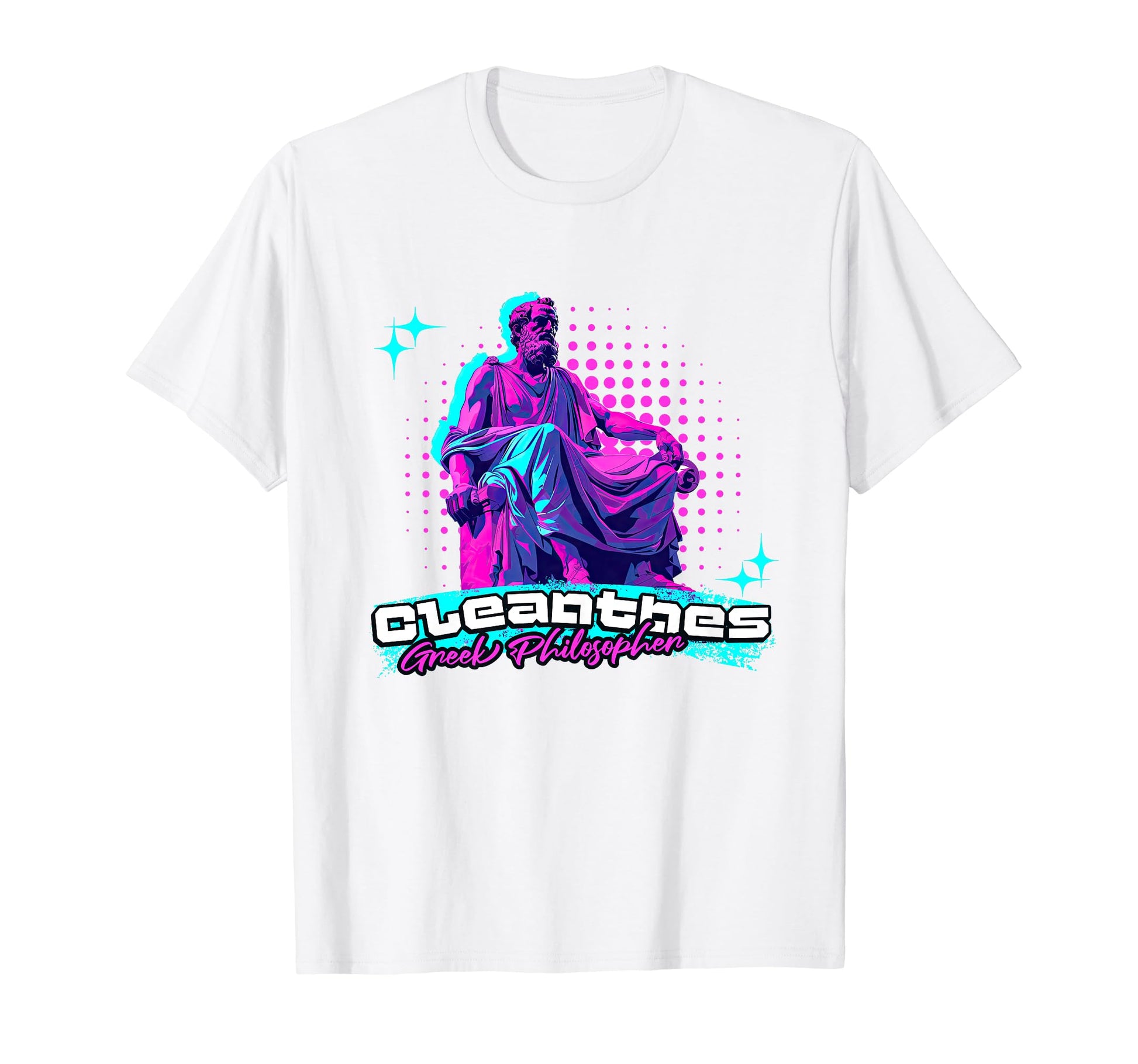 Chrysippus Stoicism Vaporwave T-Shirt - Aesthetic Graphic for Adults - T-Shirt, Sweatshirt, Hoodie