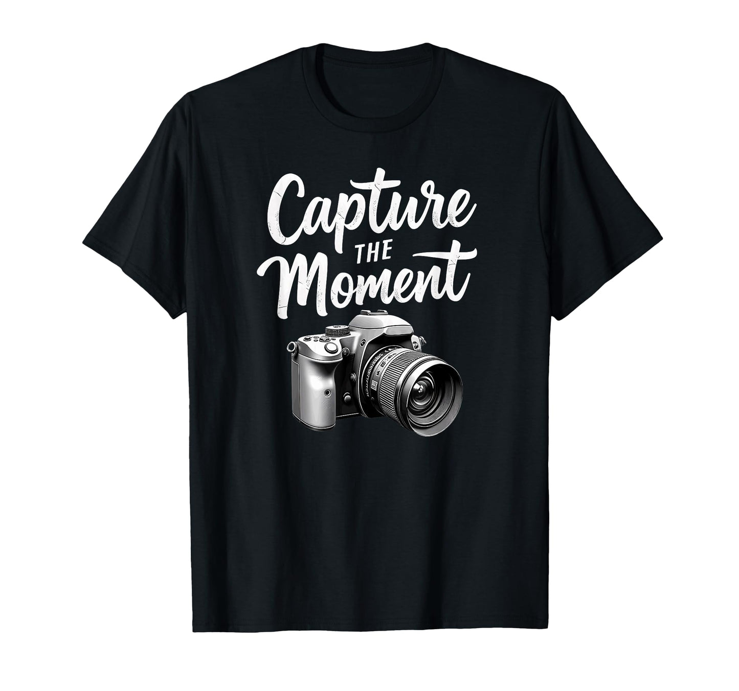 Capture Moment Camera Photography T-Shirt - Novelty Apparel Unisex - T-Shirt, Sweatshirt, Hoodie
