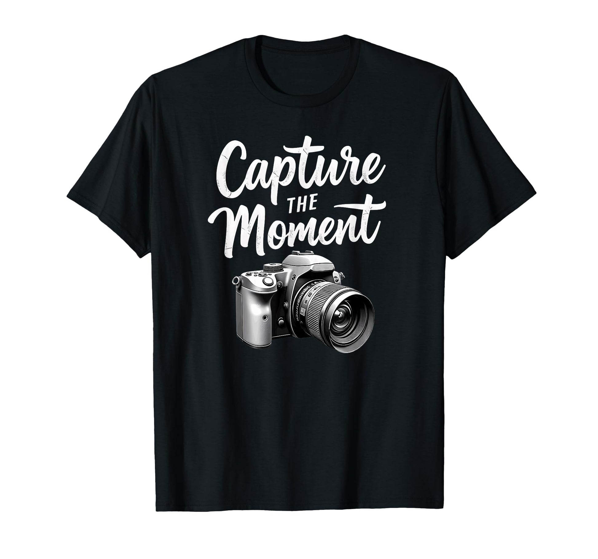 Capture Moment Camera Photography T-Shirt - Novelty Apparel Unisex - T-Shirt, Sweatshirt, Hoodie
