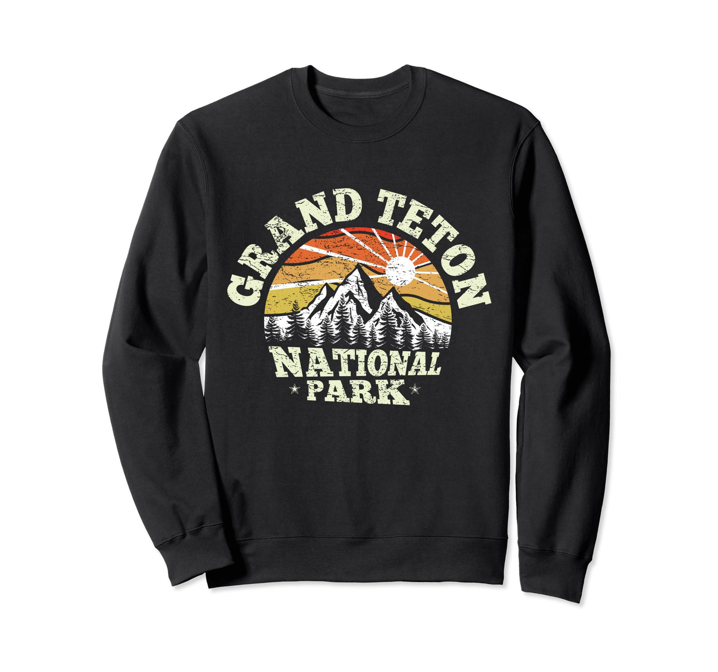 Us Wyoming 1929 Grand Teton Sweatshirt - Trendy Graphic for Adults - T-Shirt, Sweatshirt, Hoodie