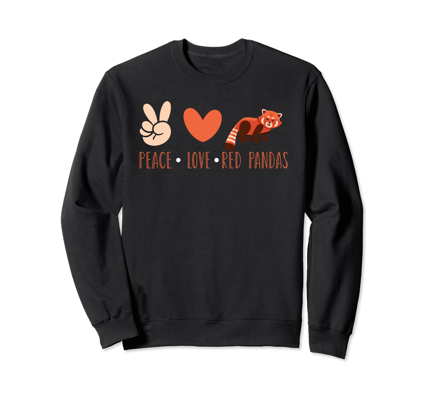 Red Panda Bear T-Shirt - Casual Everyday Wear Men Women - T-Shirt, Sweatshirt, Hoodie