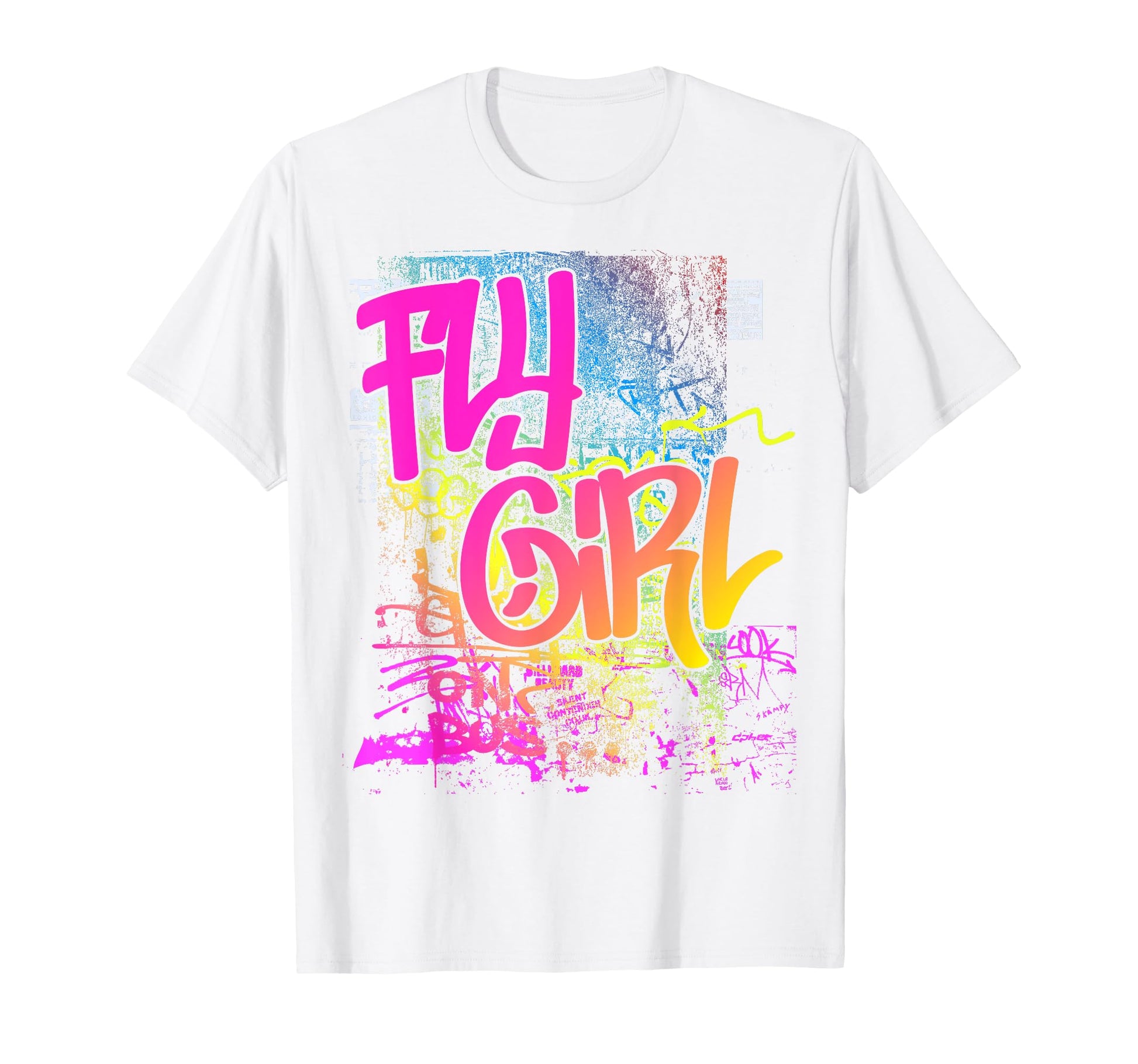 Fly 80S 90S Hip Hop Rap B Old School T-Shirt - Novelty Apparel for Adults - T-Shirt, Sweatshirt, Hoodie