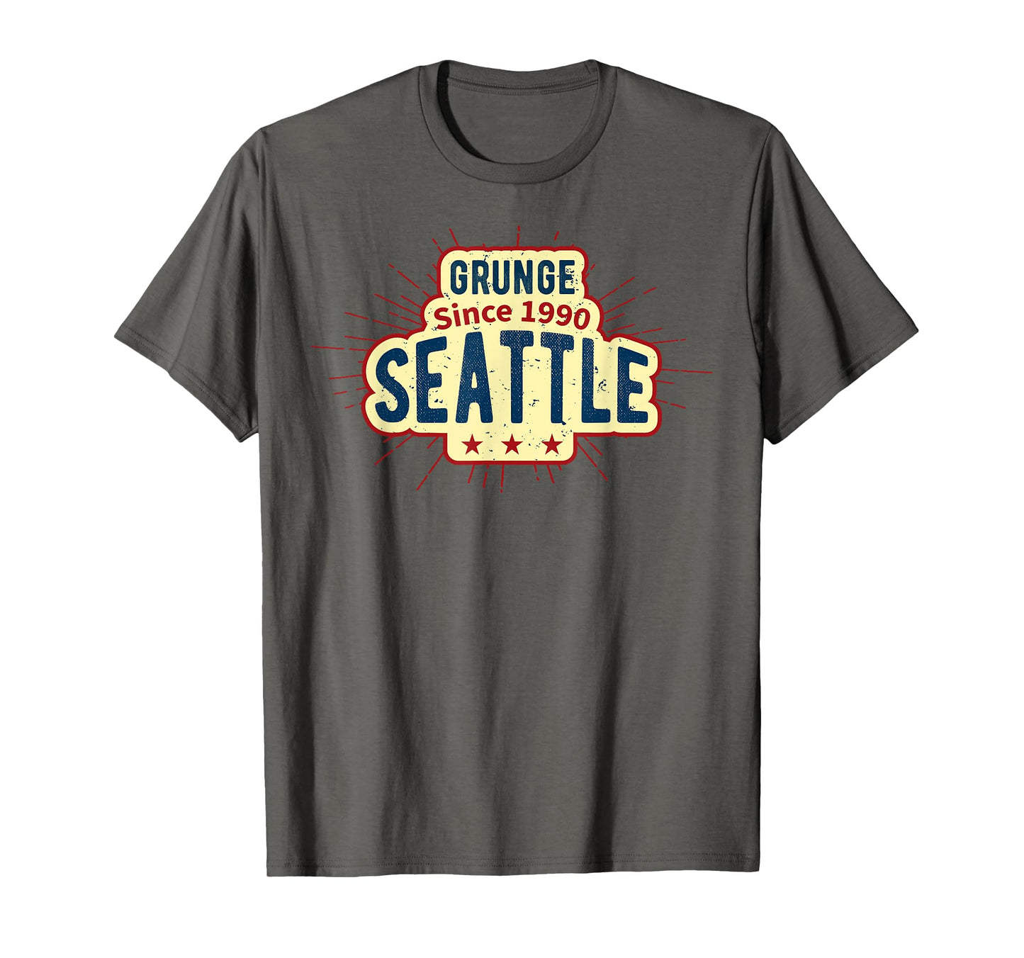 90S Grunge Seattle Present T-Shirt - Streetwear Style for Adults - T-Shirt, Sweatshirt, Hoodie