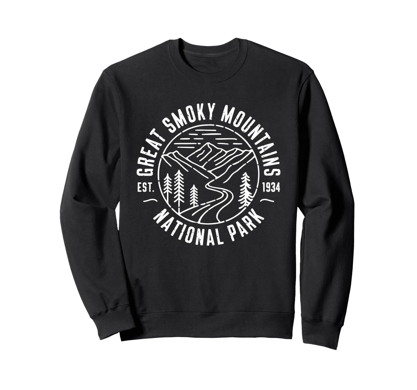 Great Smoky Mountains National Park Sweatshirt - Unique Graphic Unisex - T-Shirt, Sweatshirt, Hoodie
