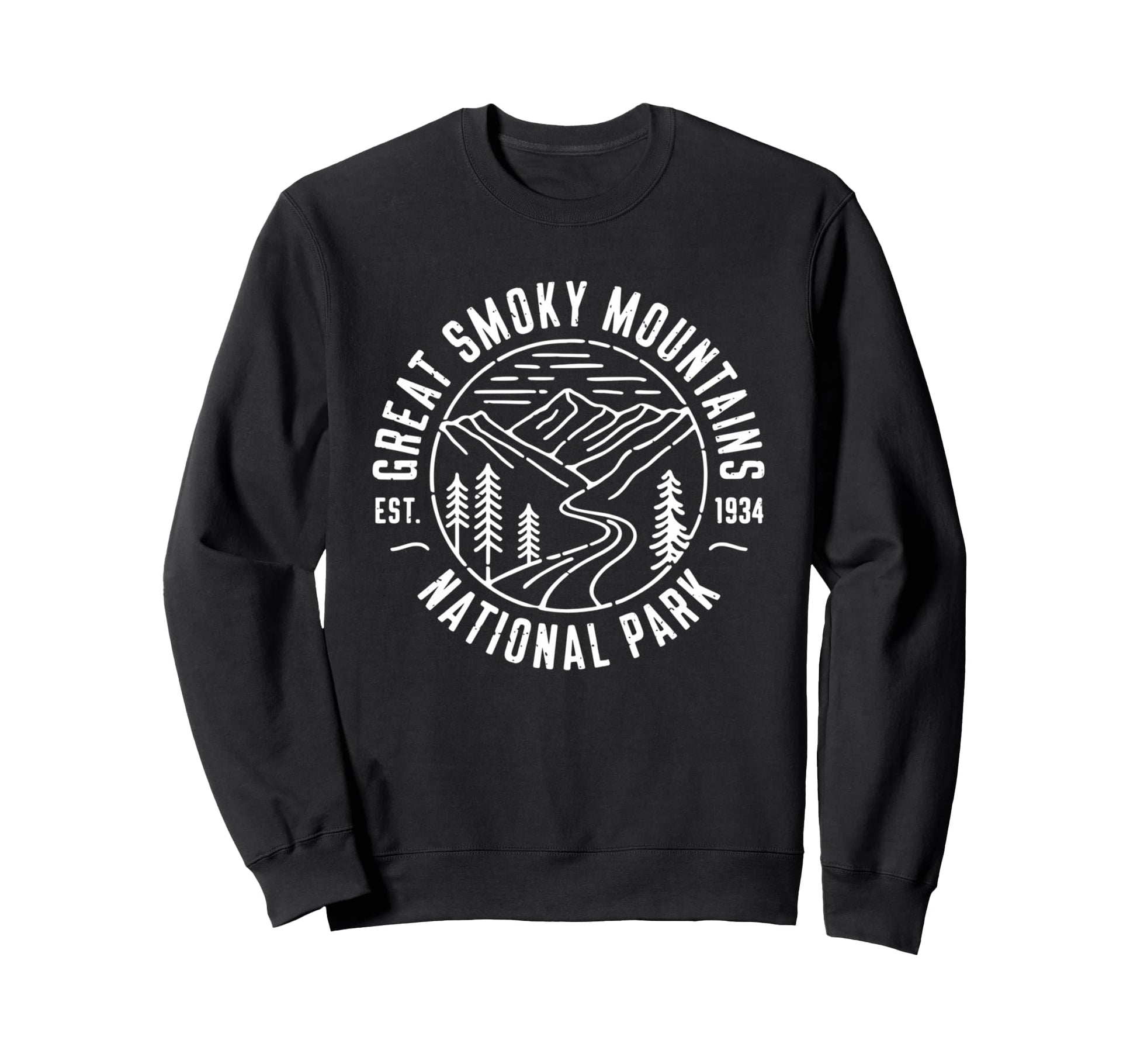 Great Smoky Mountains National Park Sweatshirt - Unique Graphic Unisex - T-Shirt, Sweatshirt, Hoodie