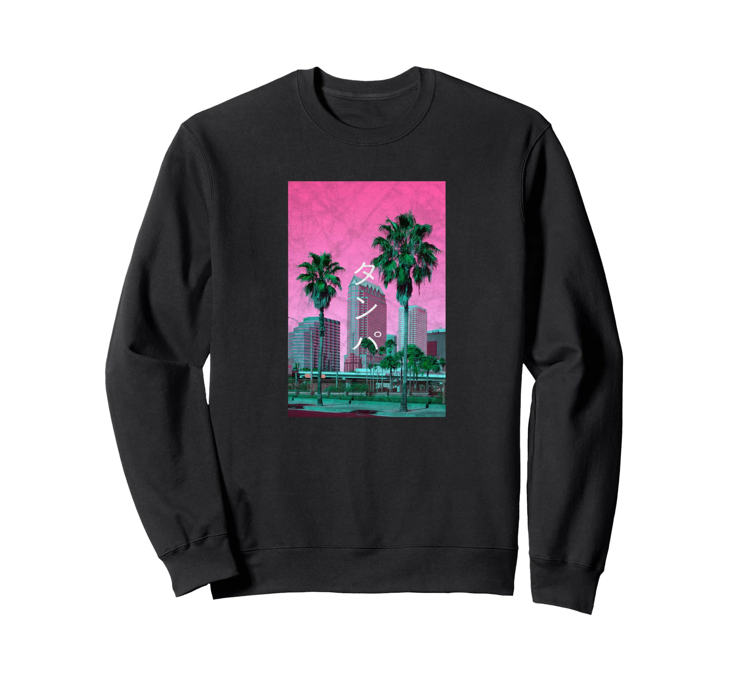 Florida Vaporwave Aesthetic Sweatshirt - Casual Everyday Wear Men Women - T-Shirt, Sweatshirt, Hoodie