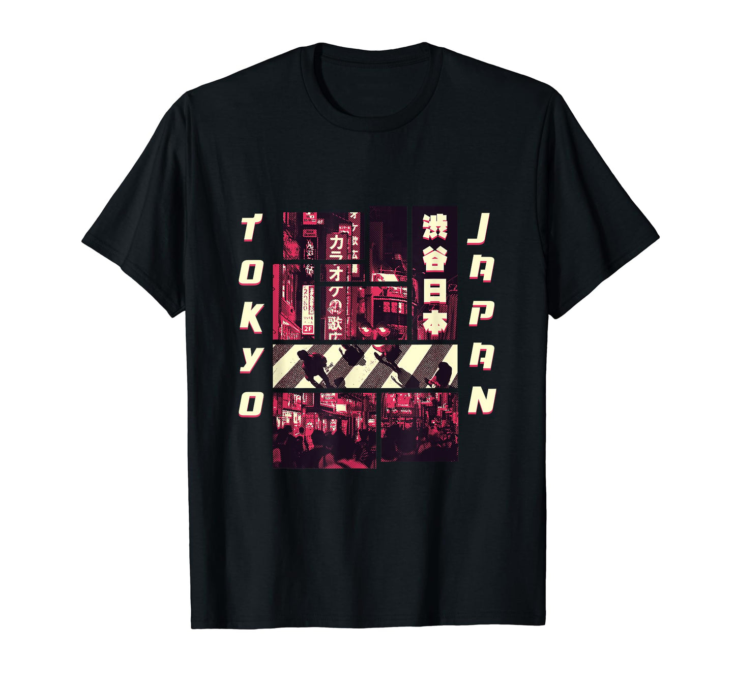 Japan Aesthetic 90S Vaporwave Tokyo Street T-Shirt - Graphic Print Unisex - T-Shirt, Sweatshirt, Hoodie