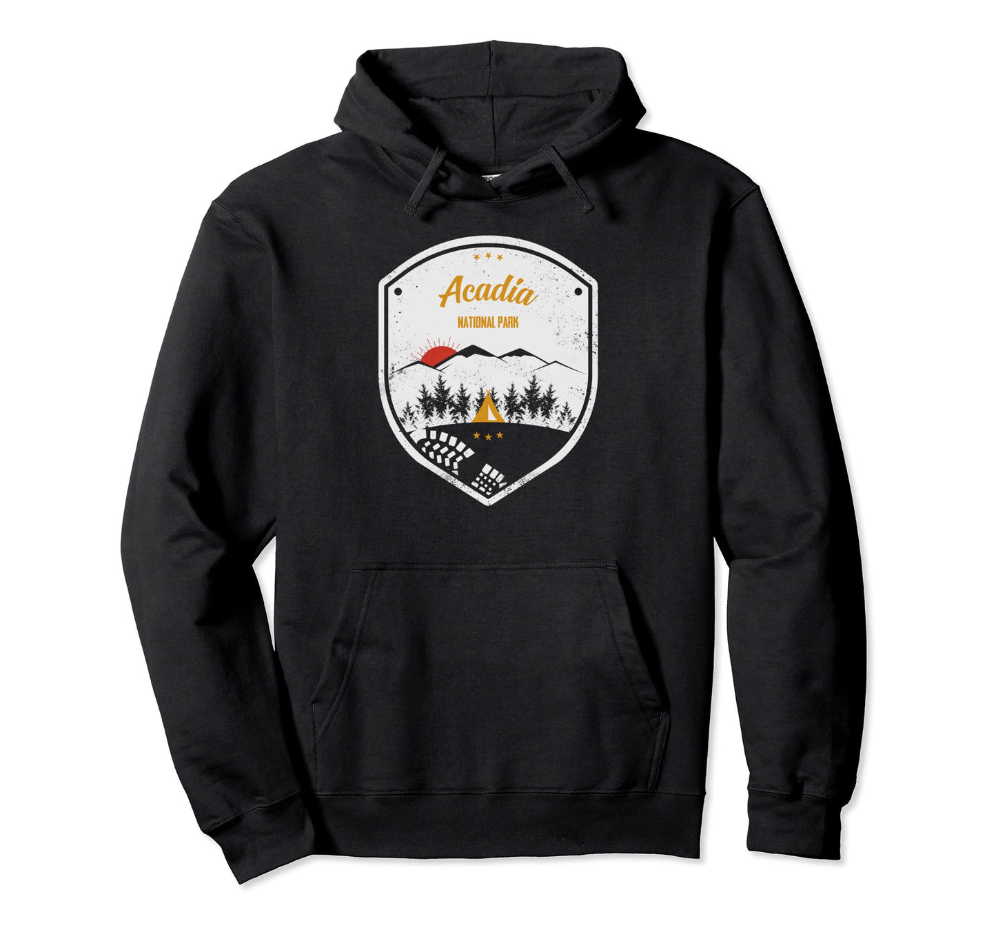 Acadia National Park Souvenir Hoodie - Graphic Print Unisex - T-Shirt, Sweatshirt, Hoodie