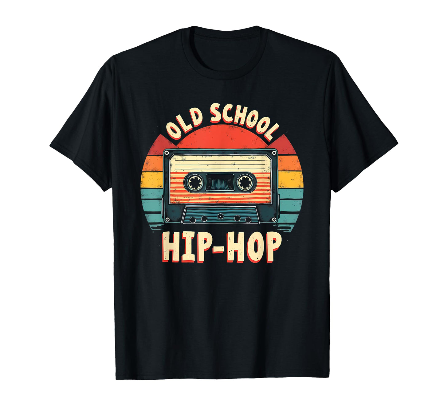 Fuzzy Old School Hiphop T-Shirt - Custom Art Print for Adults - T-Shirt, Sweatshirt, Hoodie