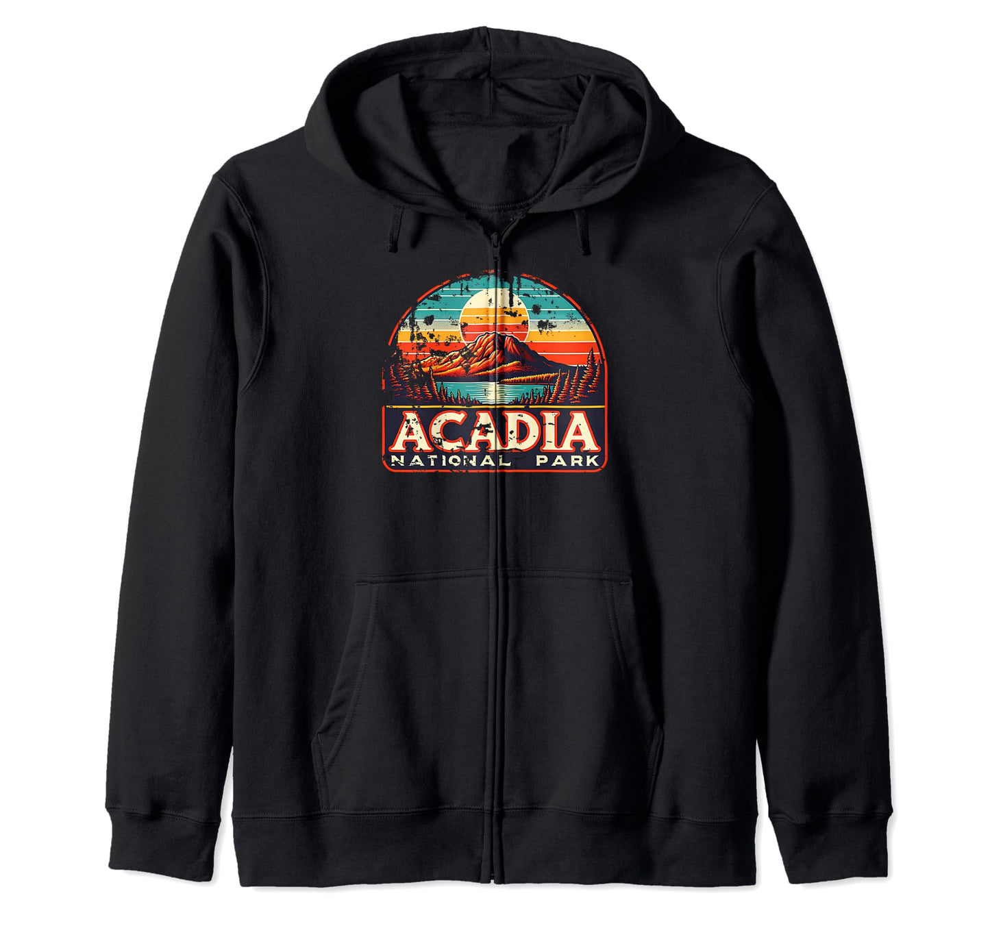 Acadia National Park Maine Usa Hoodie - Casual Everyday Wear for Adults - T-Shirt, Sweatshirt, Hoodie