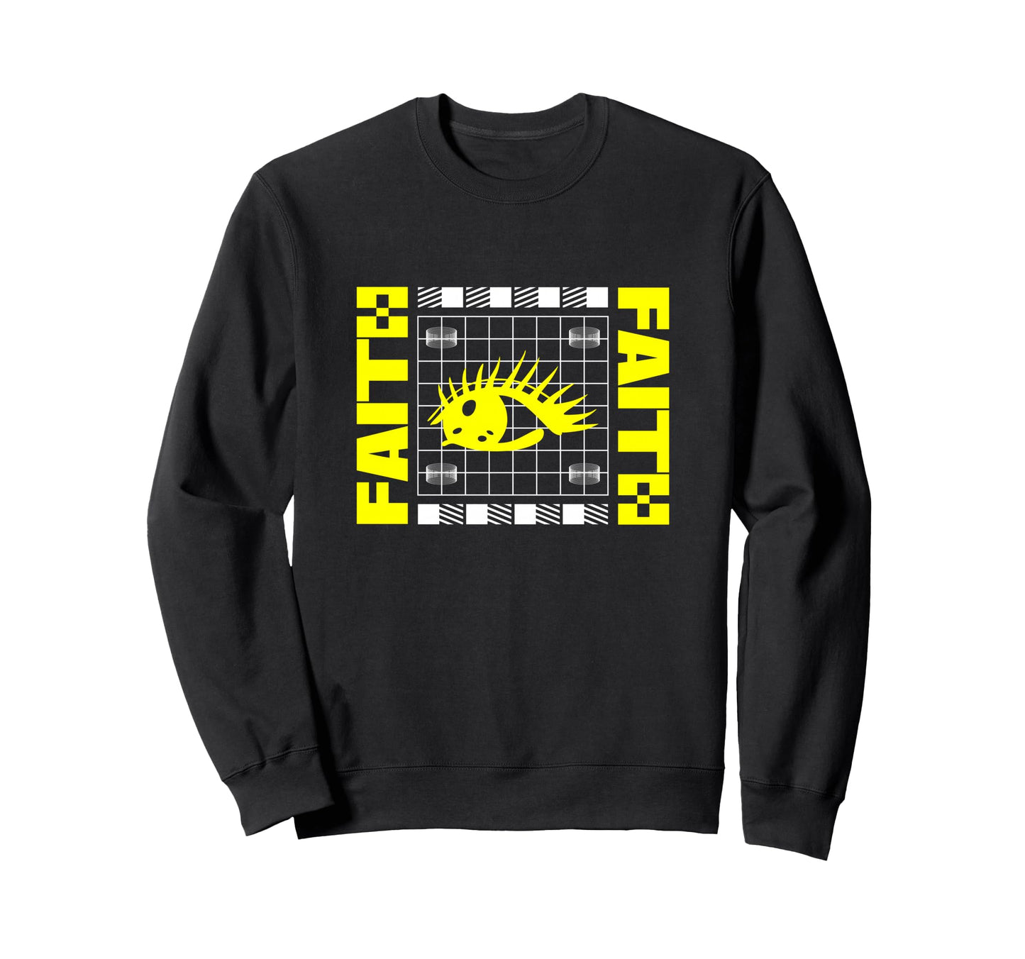 Faith Aesthetic Edgy Streetwear Sweatshirt - Custom Art Print Men Women - T-Shirt, Sweatshirt, Hoodie