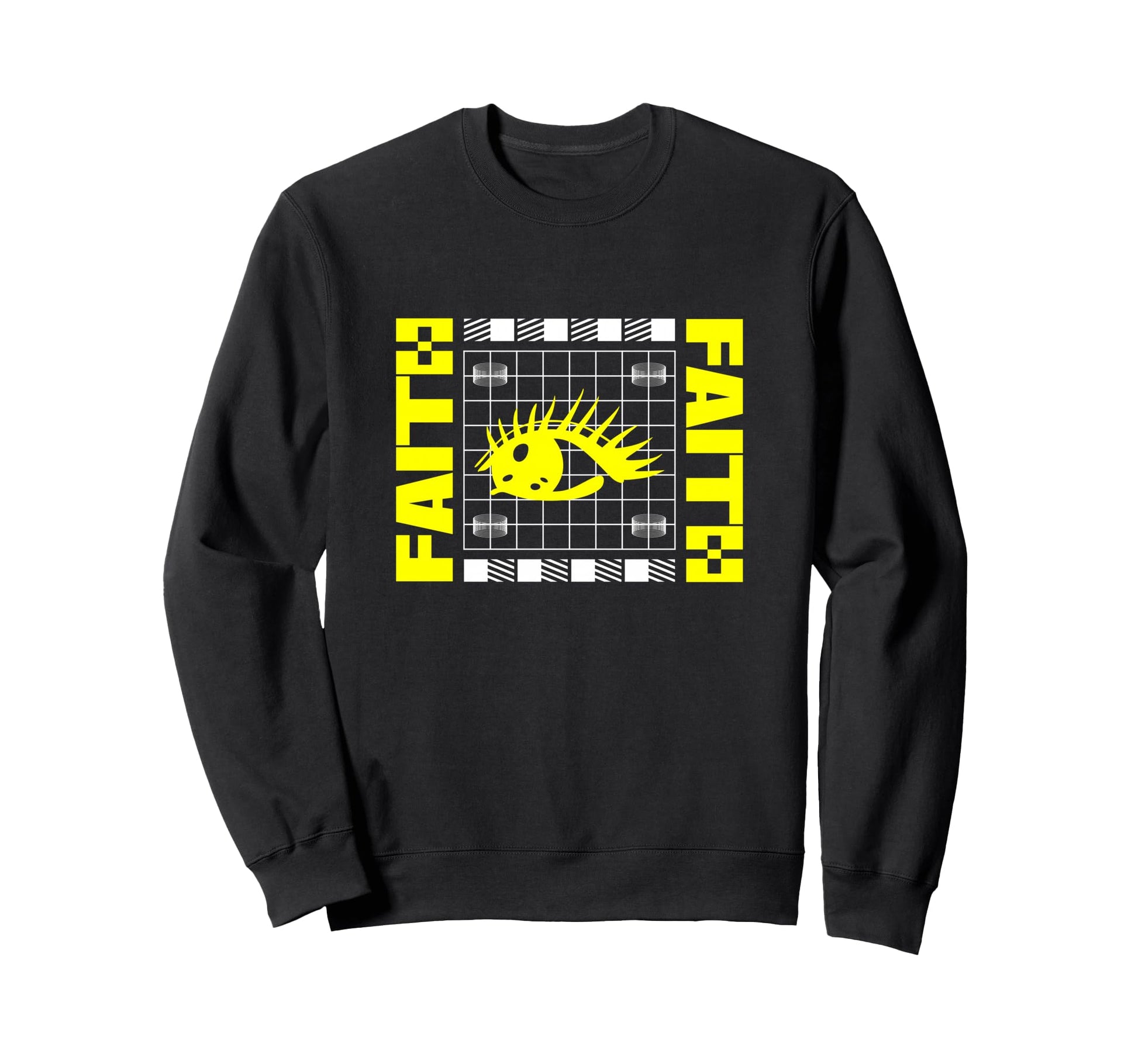 Faith Aesthetic Edgy Streetwear Sweatshirt - Custom Art Print Men Women - T-Shirt, Sweatshirt, Hoodie