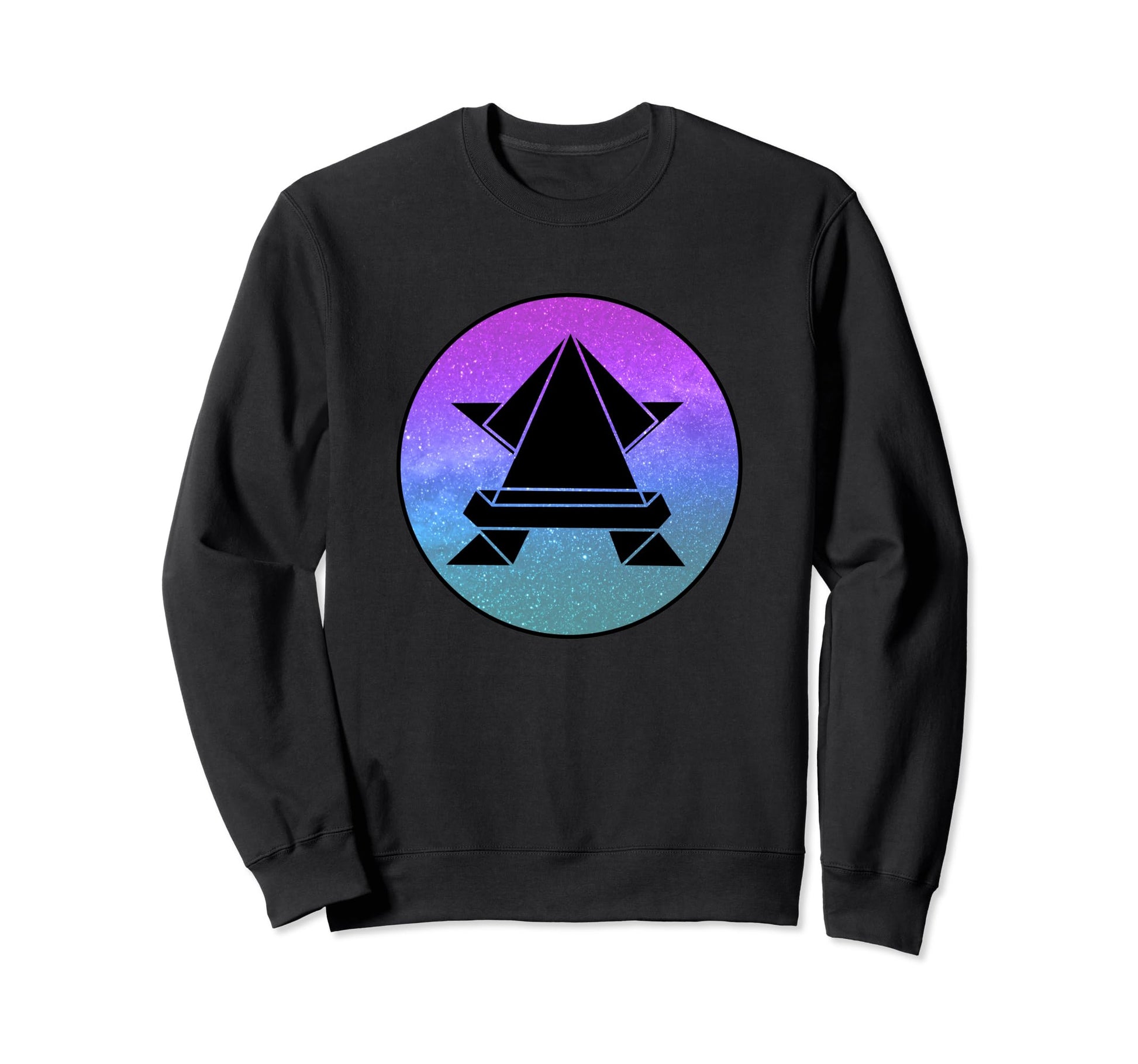 Frog Origami Galaxy Vaporwave Sweatshirt - Minimalist Print Men Women - T-Shirt, Sweatshirt, Hoodie