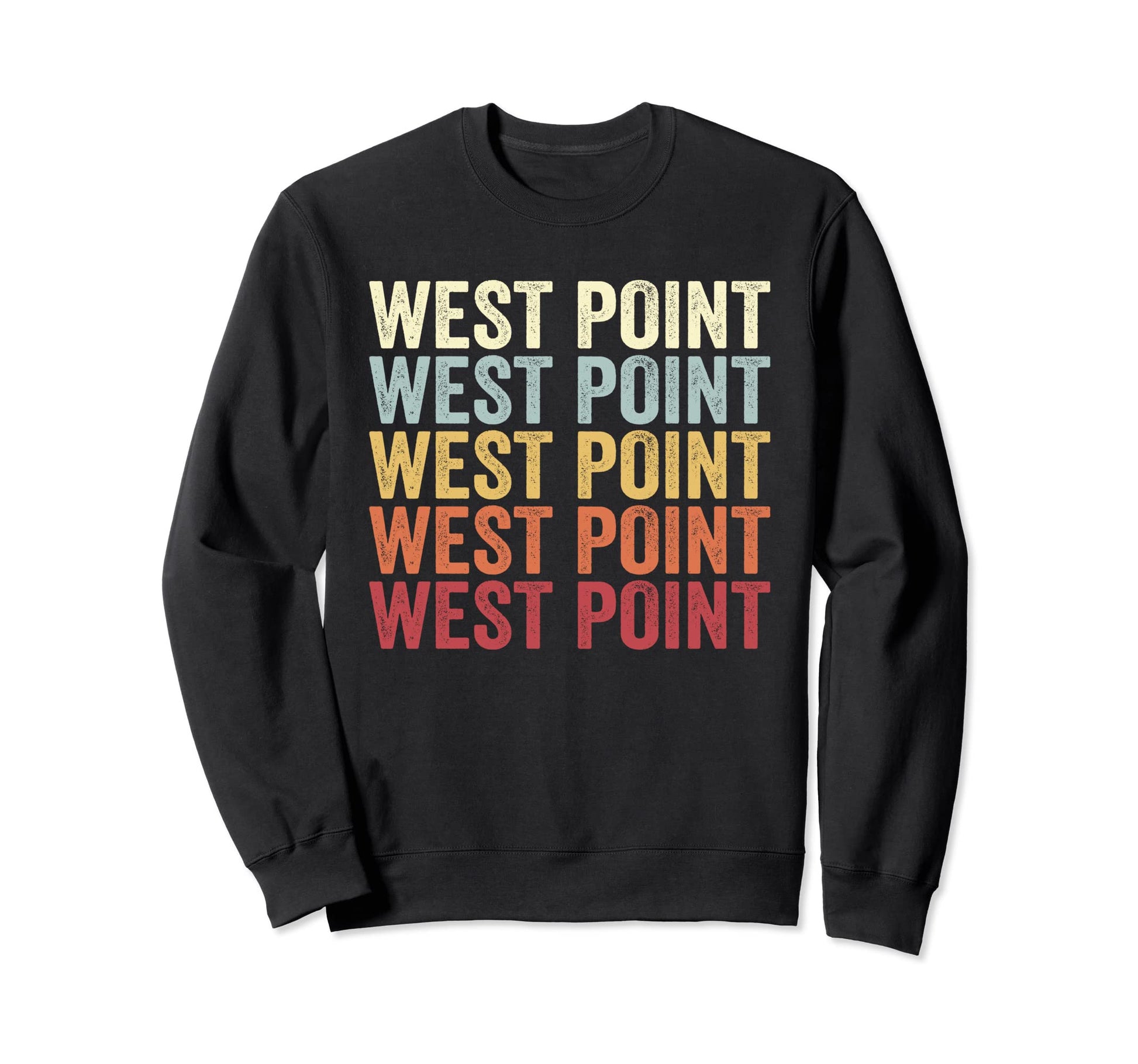 West Point Utah West Point Ut Text Sweatshirt - Unique Graphic for Adults - T-Shirt, Sweatshirt, Hoodie