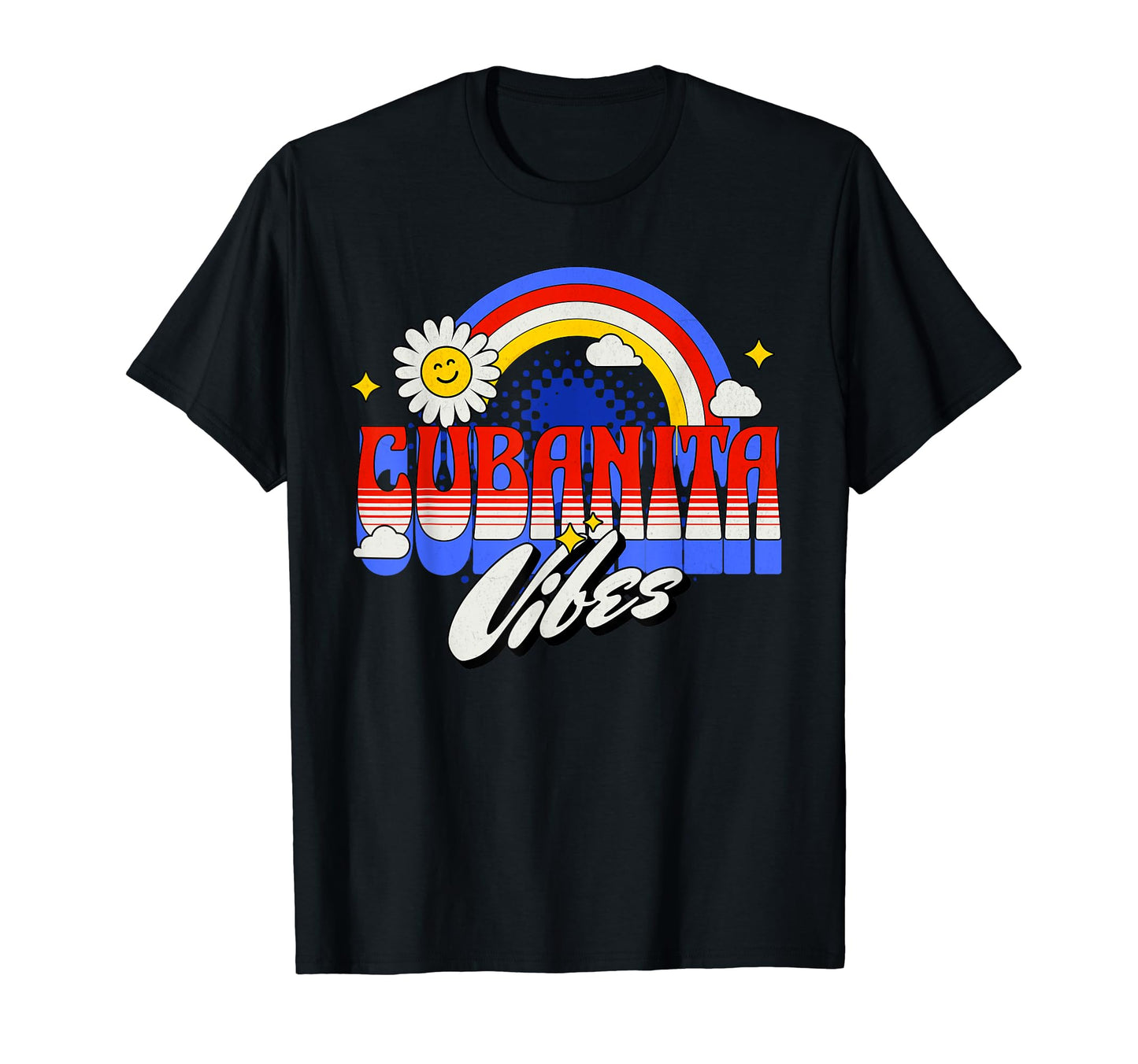 Cubanita Vibes Typography T-Shirt - Fun Novelty Design for Adults - T-Shirt, Sweatshirt, Hoodie