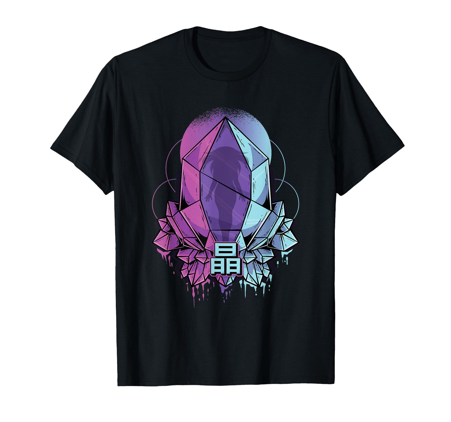 Crystal Prison Vaporwave Japanese T-Shirt - Aesthetic Graphic Unisex - T-Shirt, Sweatshirt, Hoodie
