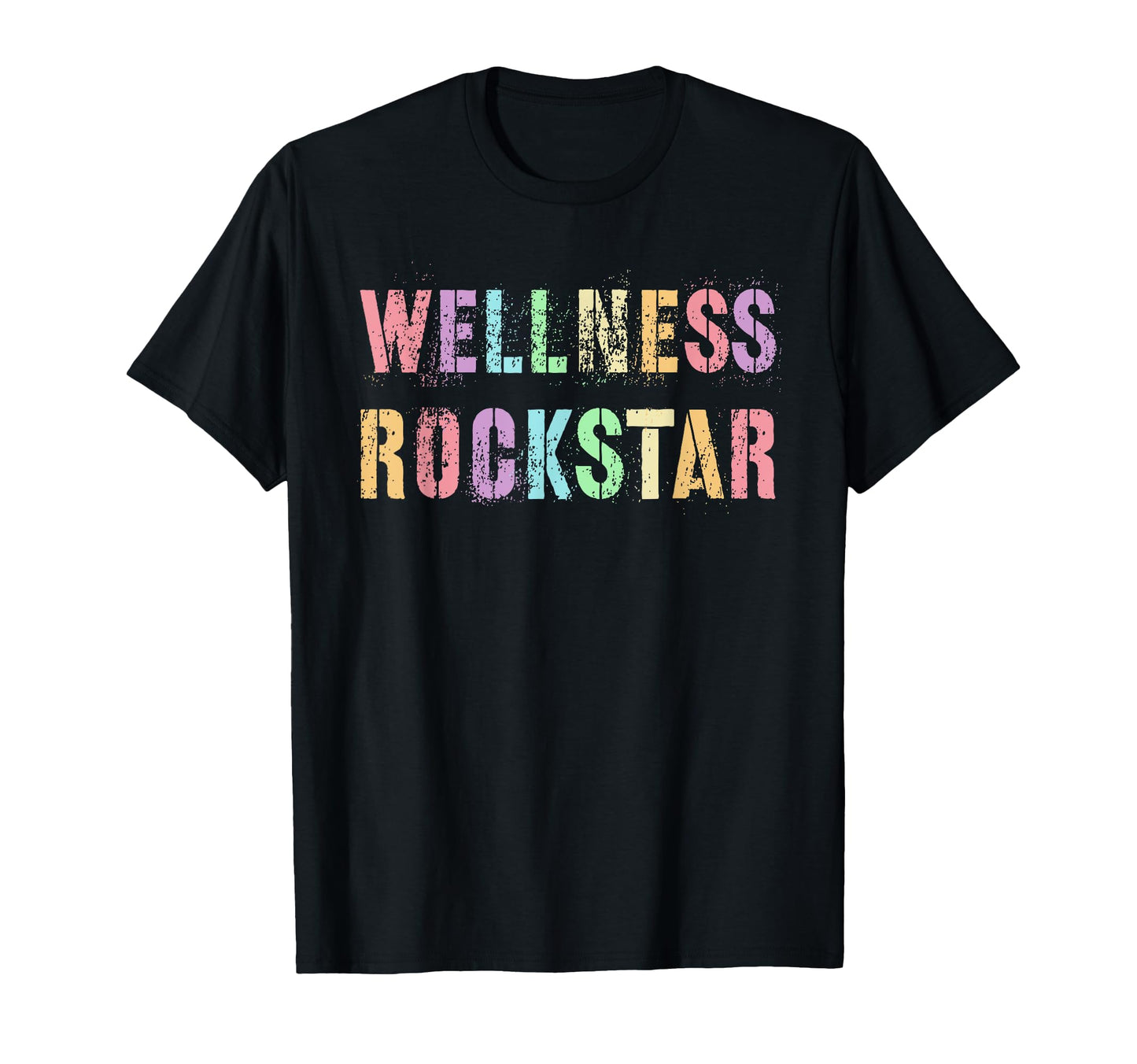 Wellness Rockstar Health Nurse T-Shirt - Aesthetic Graphic Men Women - T-Shirt, Sweatshirt, Hoodie