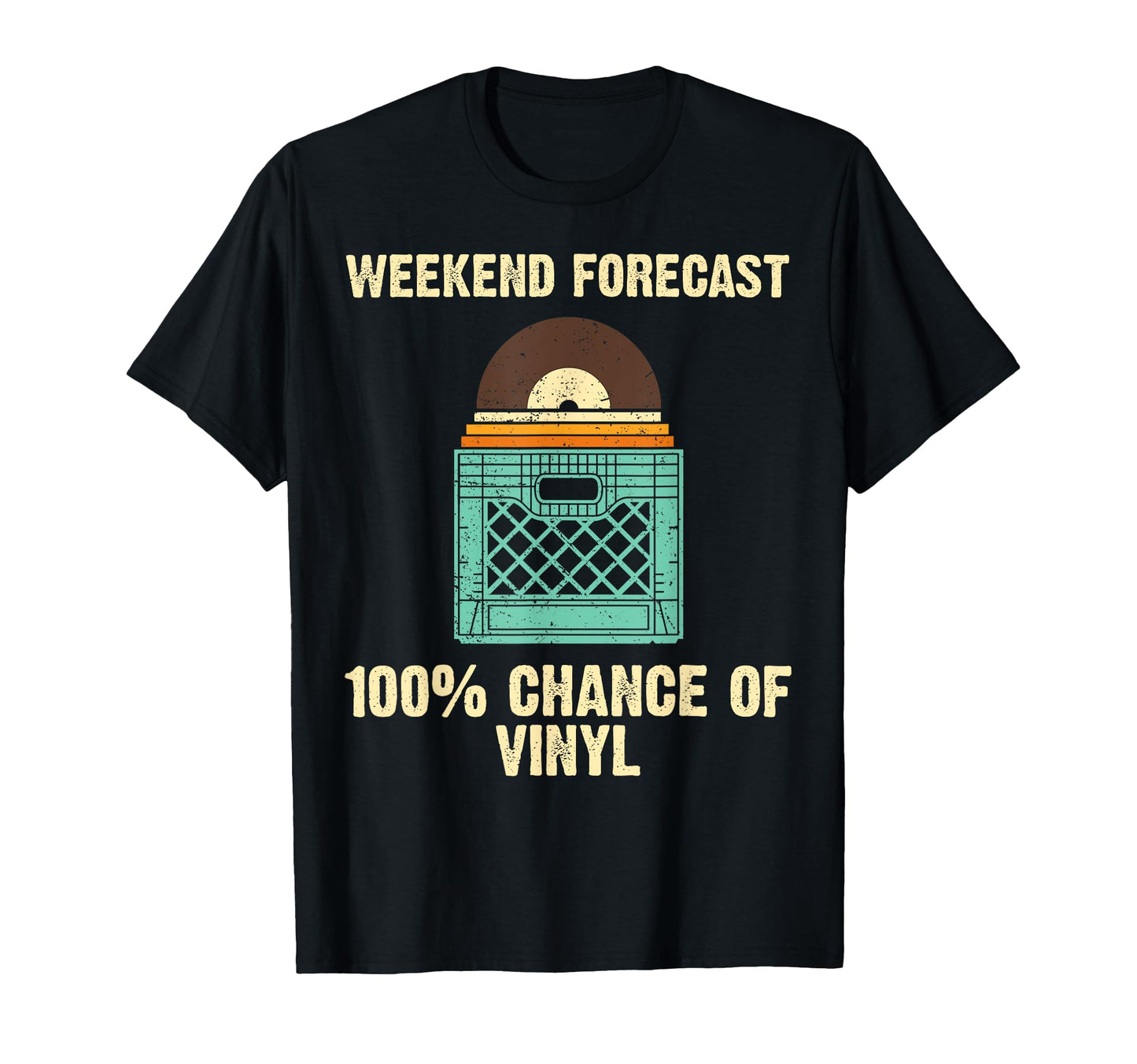 Vinyl Dj Vinyl Record Lovers Music Player T-Shirt - Novelty Apparel Unisex - T-Shirt, Sweatshirt, Hoodie