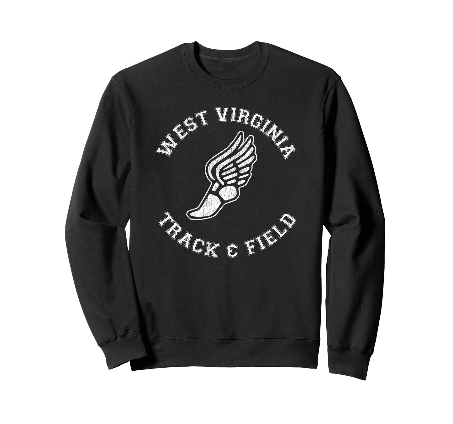 West Virginia Track Field Sweatshirt - Novelty Apparel for Adults - T-Shirt, Sweatshirt, Hoodie