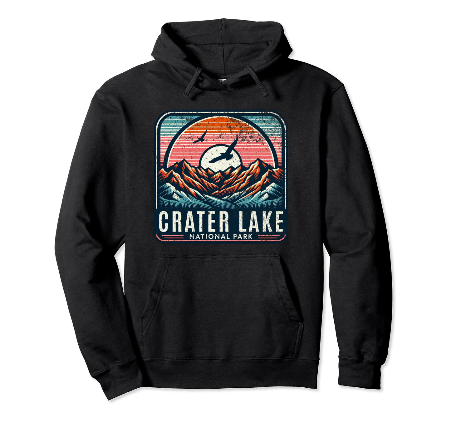 Crater Lake National Park Oregon Usa Sweatshirt - Graphic Print Unisex - T-Shirt, Sweatshirt, Hoodie