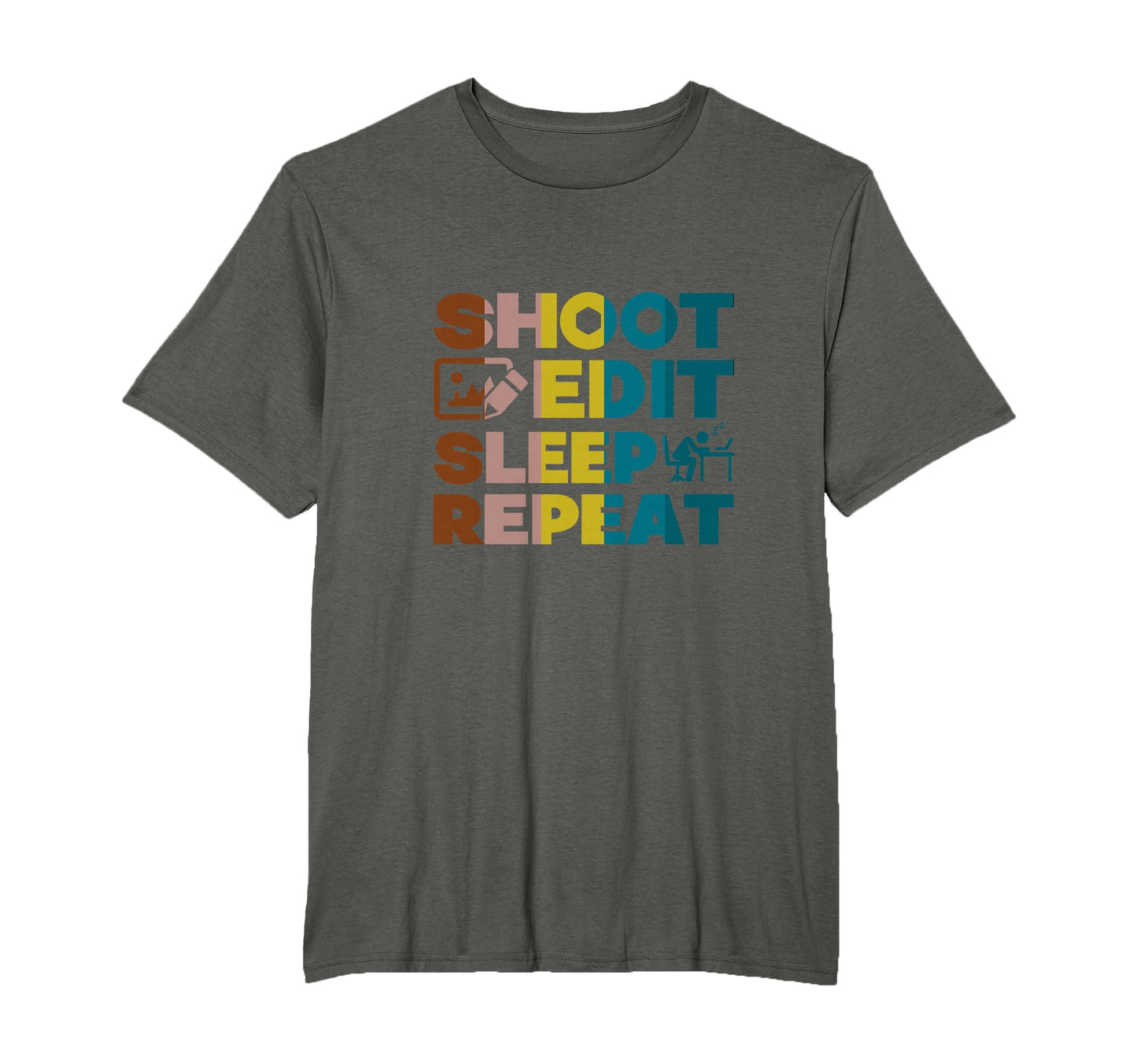 Gift Photographer Photography Shoot T-Shirt - Trendy Graphic for Adults - T-Shirt, Sweatshirt, Hoodie