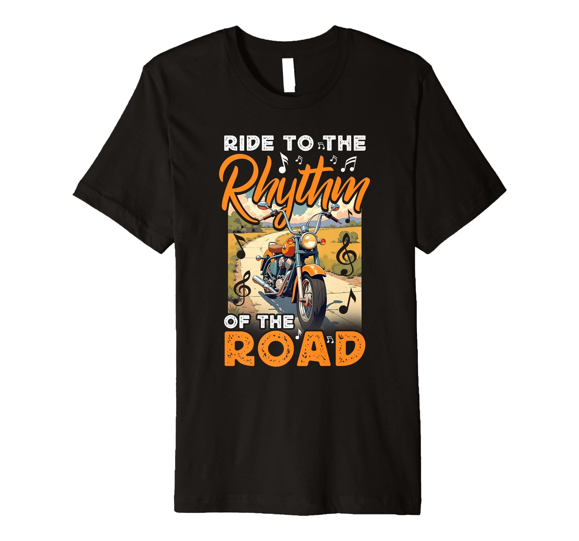 Motorcycle Rider Music Lover T-Shirt - Unique Graphic Men Women - T-Shirt, Sweatshirt, Hoodie