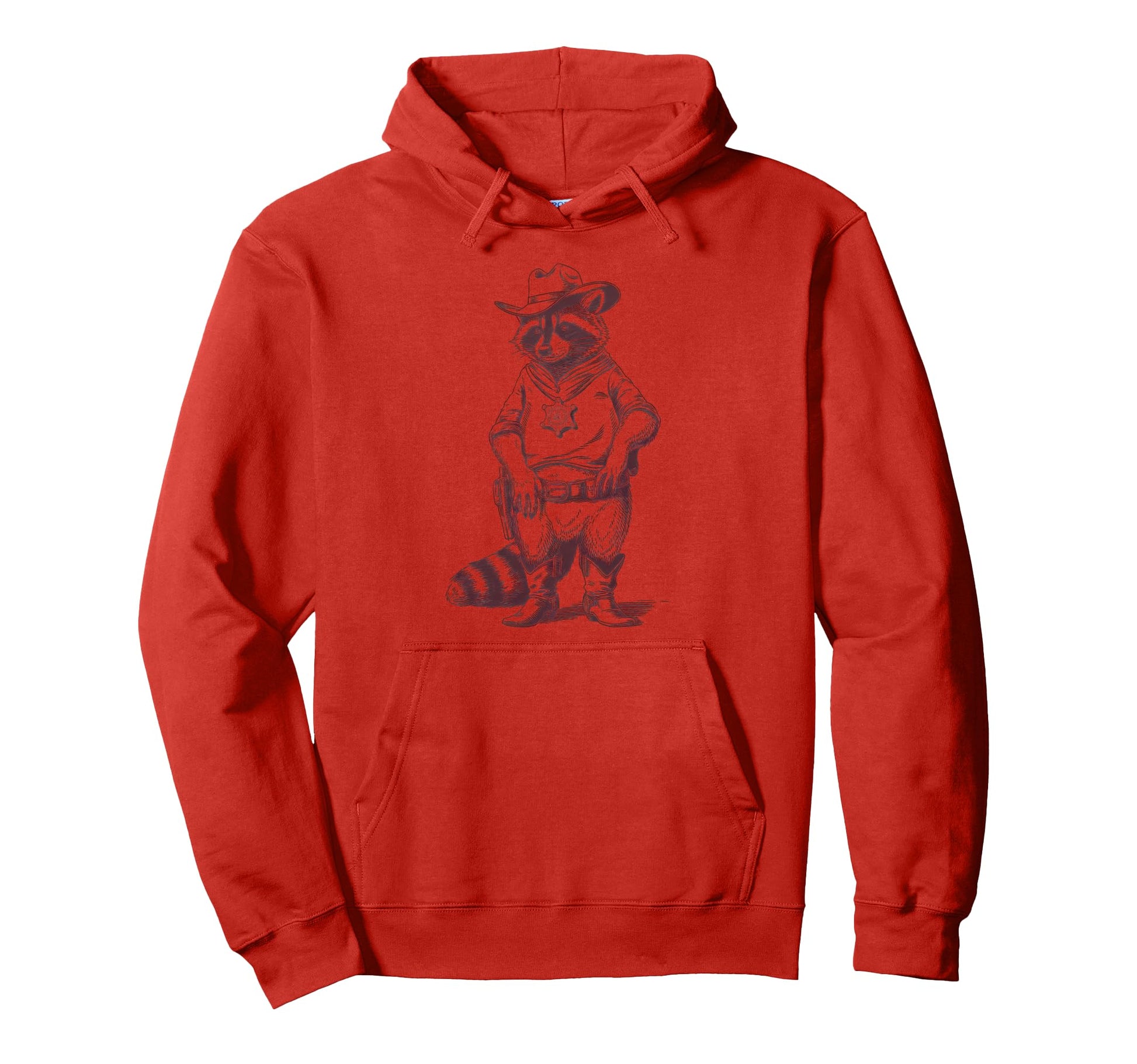 Raccoon 90S Country Music Western Hoodie - Casual Everyday Wear for Adults - T-Shirt, Sweatshirt, Hoodie