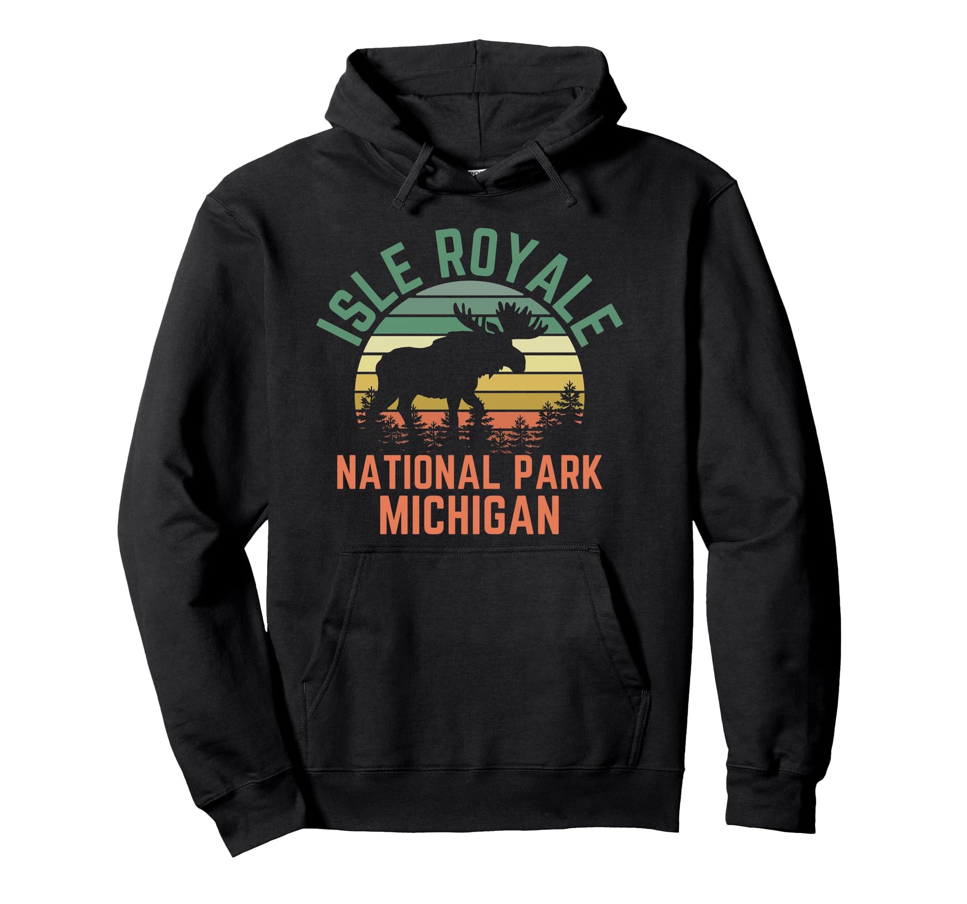 Isle Royale National Park Michigan Sweatshirt - Fun Novelty Design Unisex - T-Shirt, Sweatshirt, Hoodie
