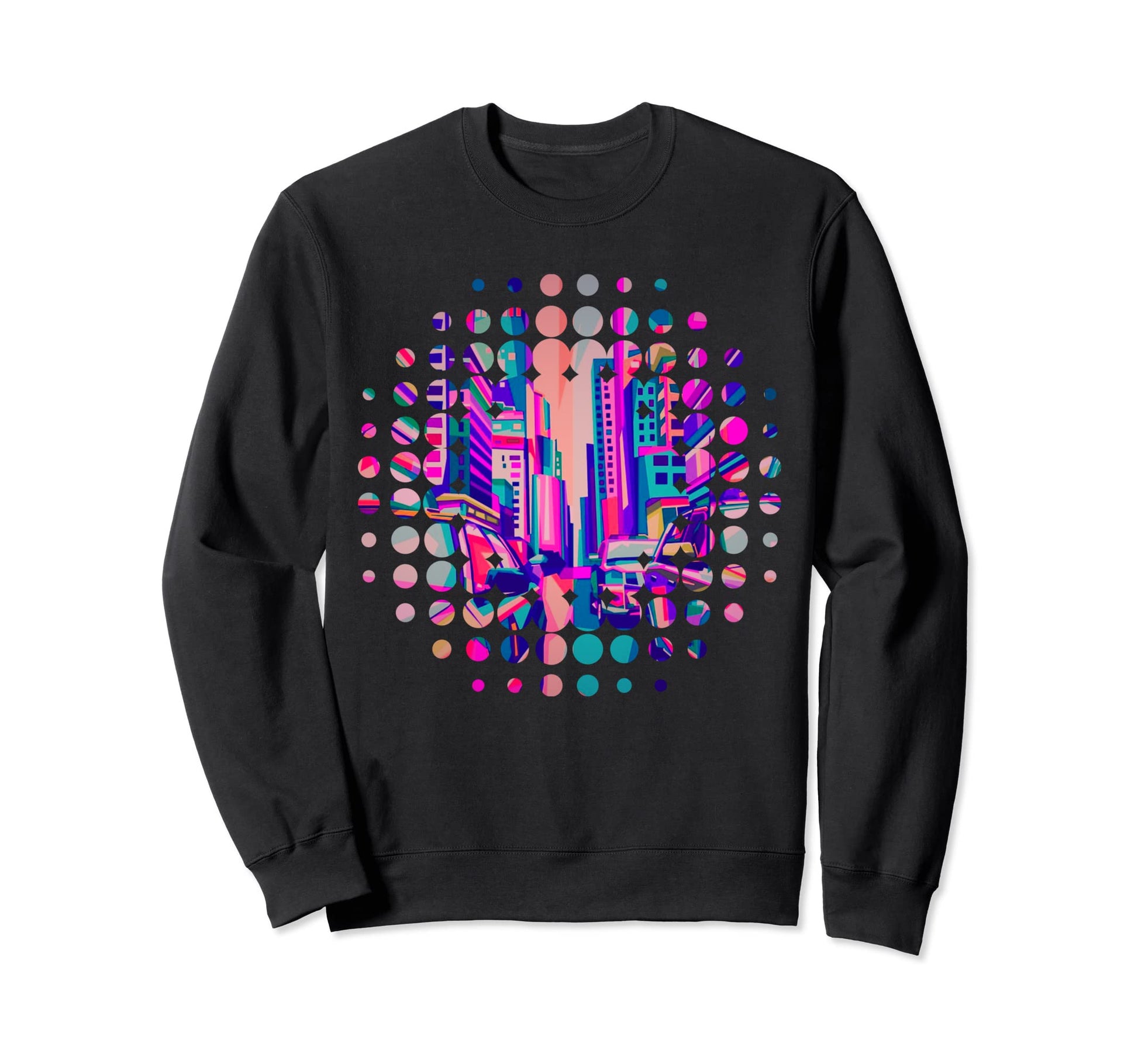 Vaporwave Streetwear Aesthetic Sweatshirt - Minimalist Print for Adults - T-Shirt, Sweatshirt, Hoodie