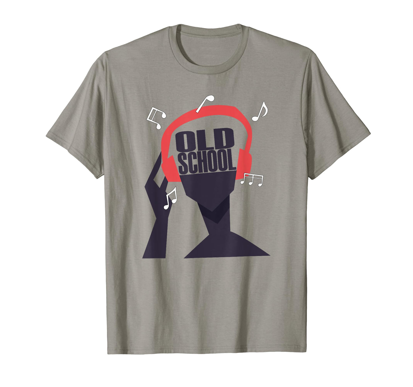 My Headphones Plays Only Old School T-Shirt - Aesthetic Graphic for Adults - T-Shirt, Sweatshirt, Hoodie