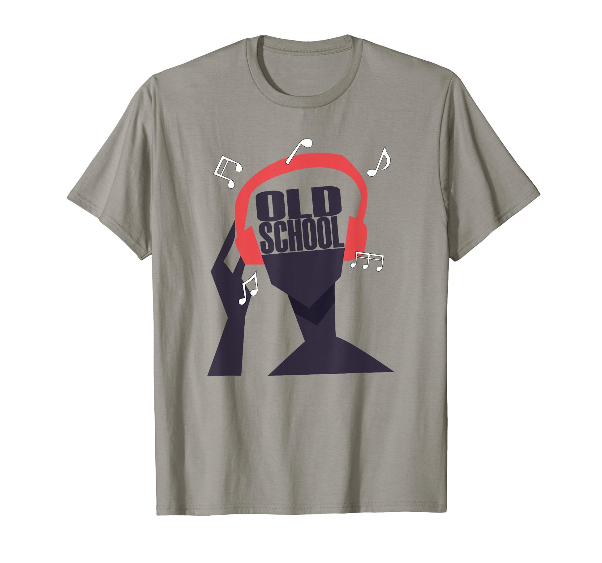My Headphones Plays Only Old School T-Shirt - Aesthetic Graphic for Adults - T-Shirt, Sweatshirt, Hoodie