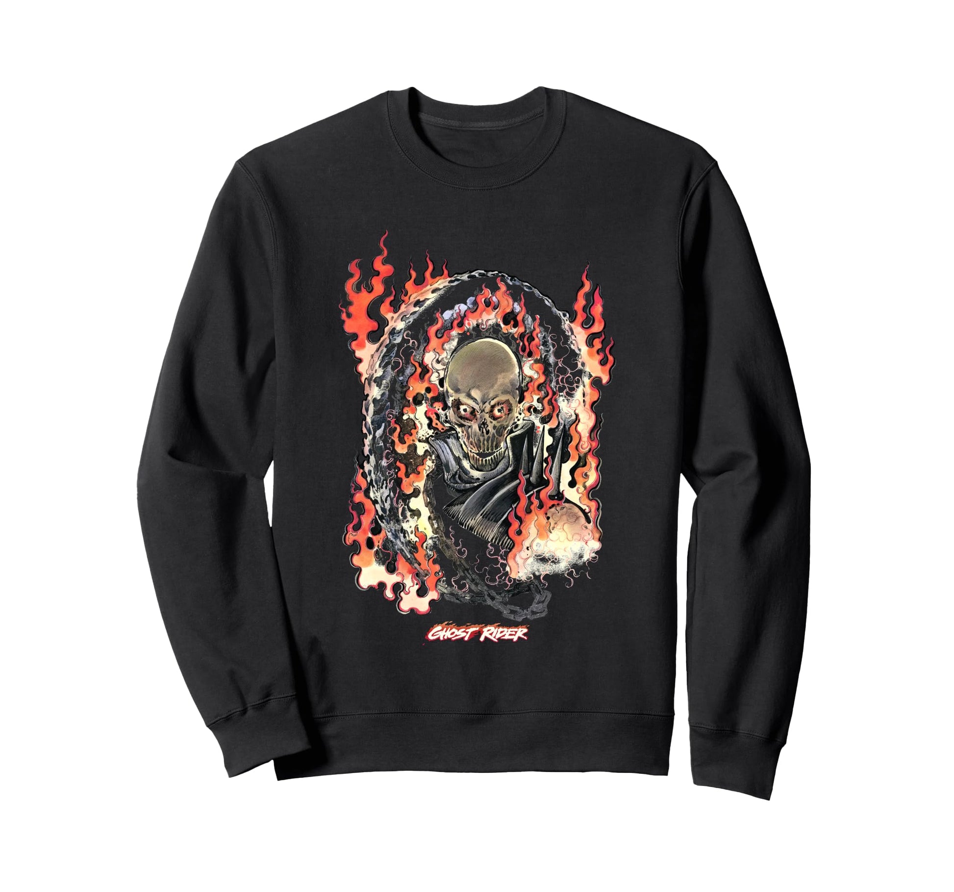 Marvel Comics Ghost Rider Comic Sweatshirt - Novelty Apparel Men Women - T-Shirt, Sweatshirt, Hoodie