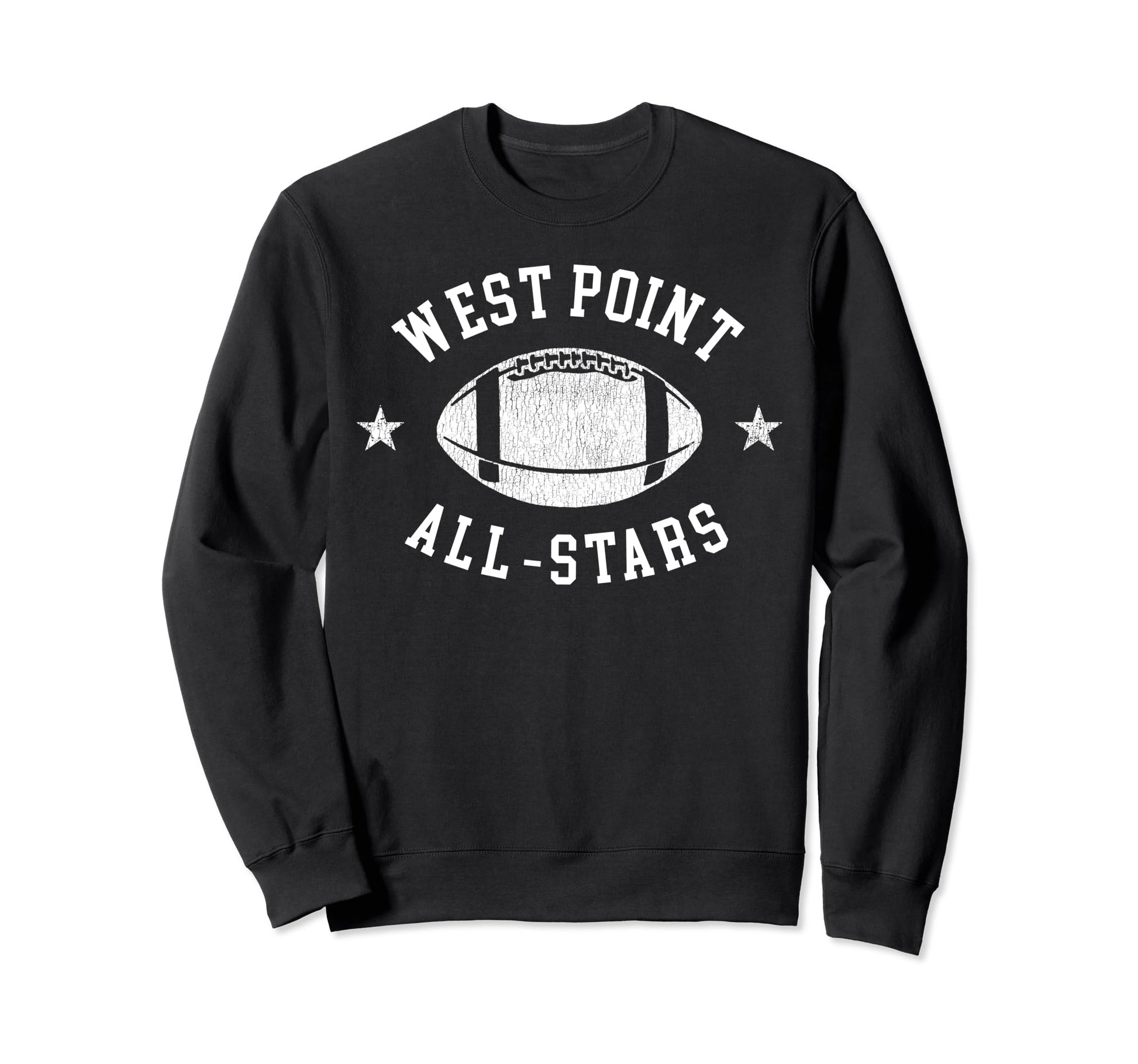 West Point All Stars Football 80S Sweatshirt - Novelty Apparel Unisex - T-Shirt, Sweatshirt, Hoodie
