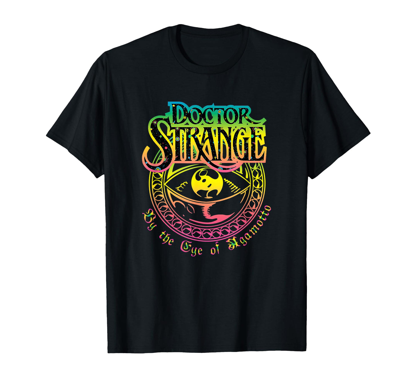 Marvel Comics Doctor Strange Rainbow T-Shirt - Fun Novelty Design Unisex - T-Shirt, Sweatshirt, Hoodie