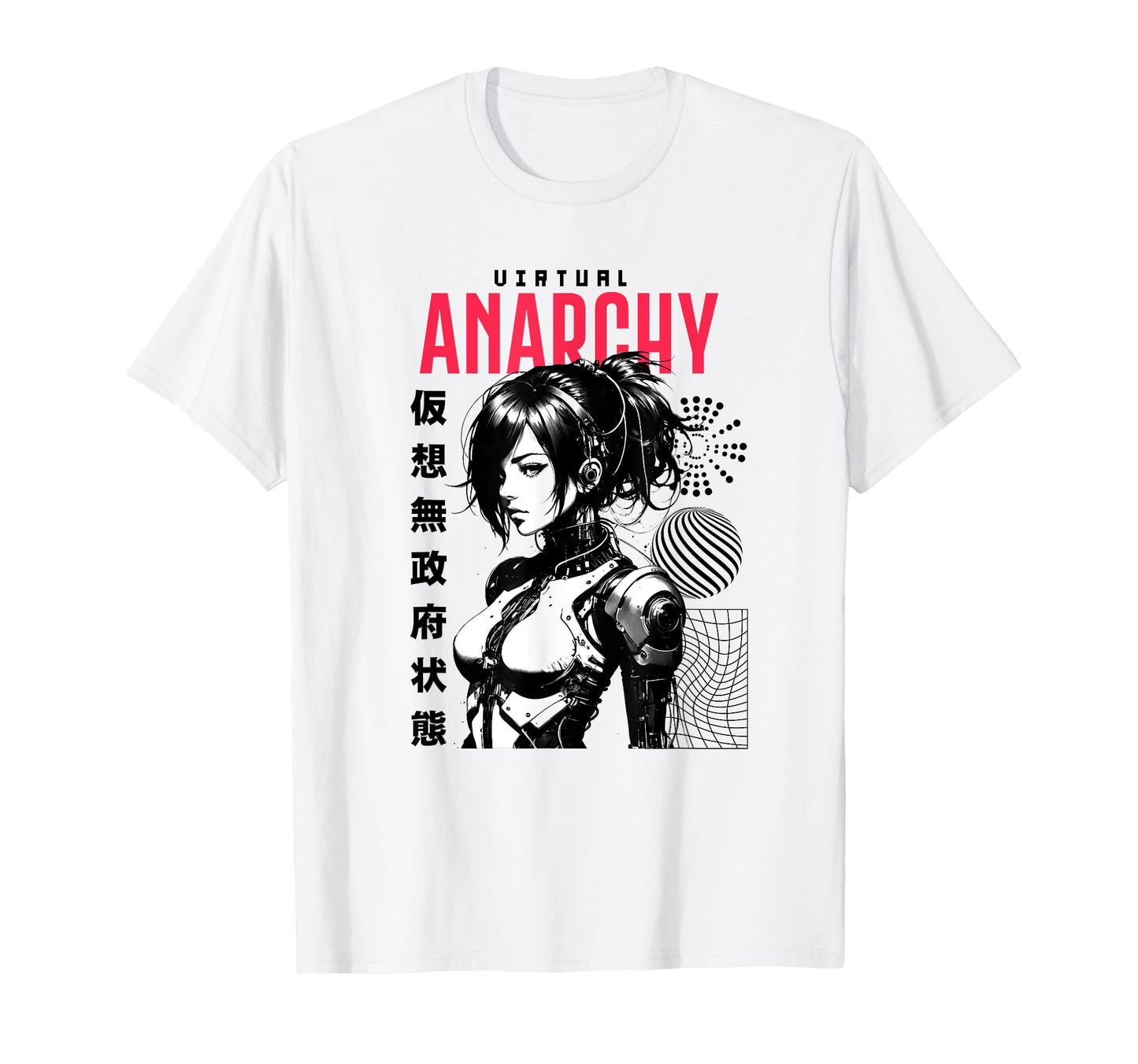 Japanese Anime Urban Cyber Vaporwave T-Shirt - Aesthetic Graphic Unisex - T-Shirt, Sweatshirt, Hoodie